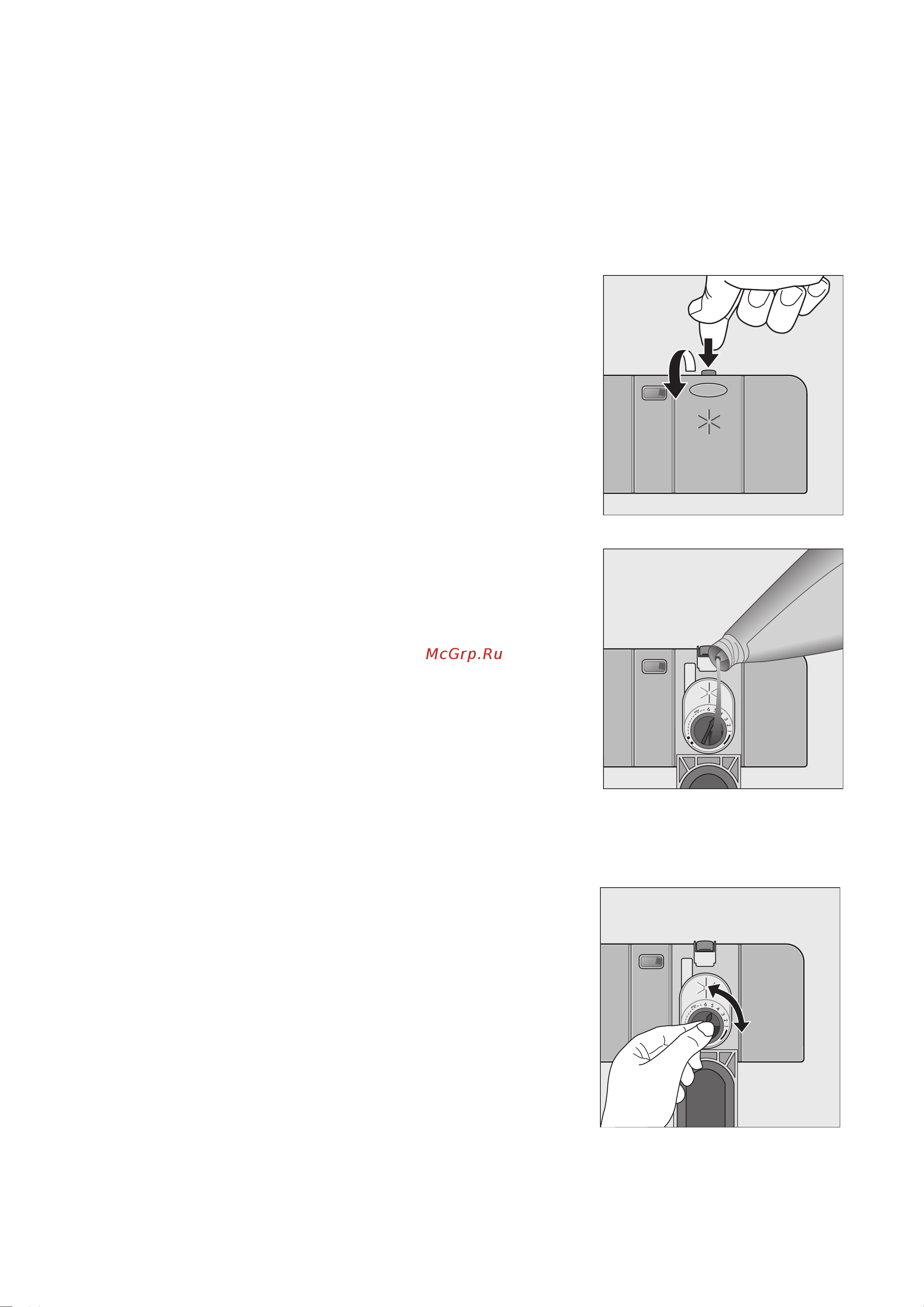 Electrolux ESF 6241 [16/42] Çàëèâêà îïîëàñêèâàòåëÿ