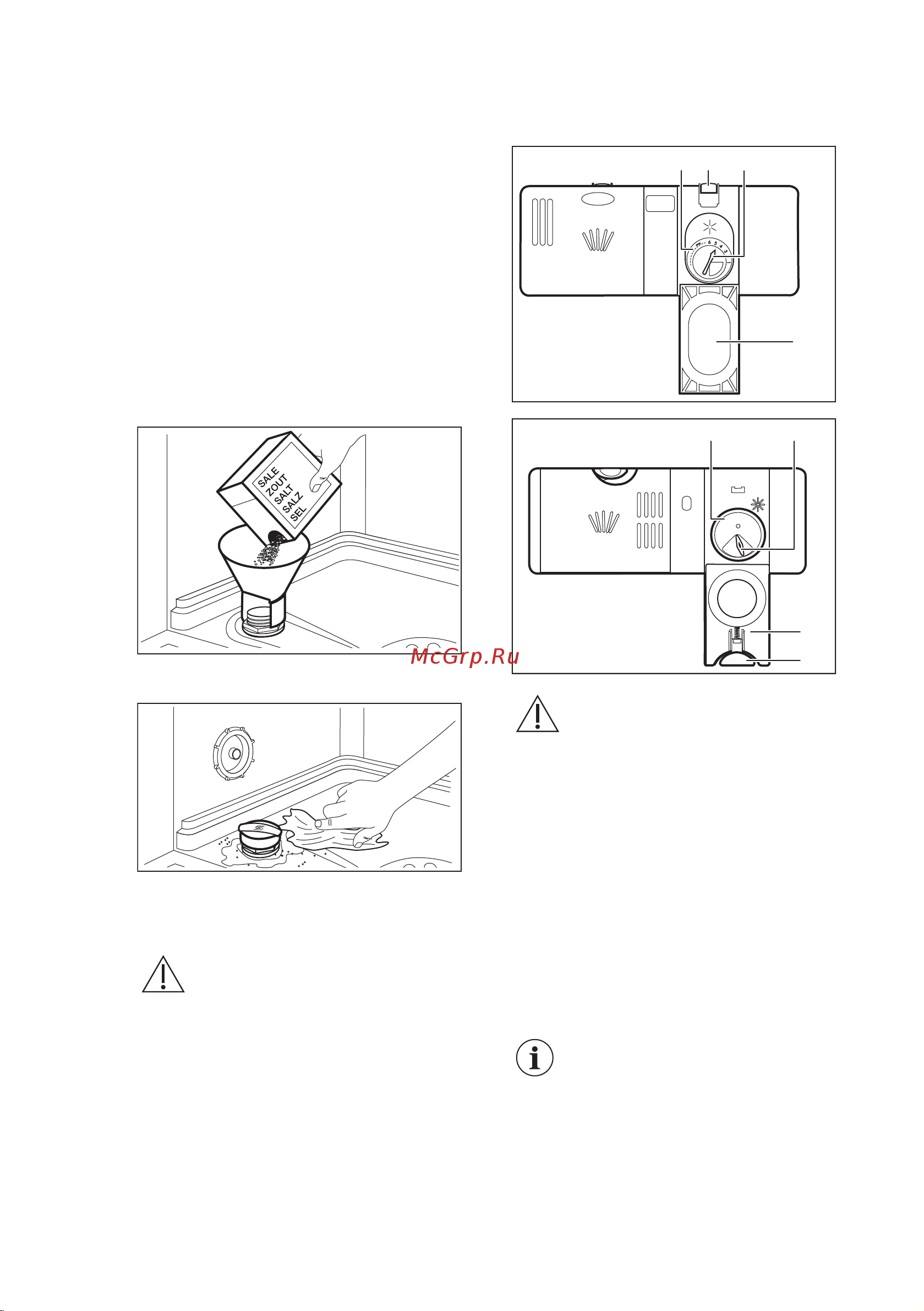 Electrolux ESL 4555 LO [38/52] Заповнення контейнера для солі