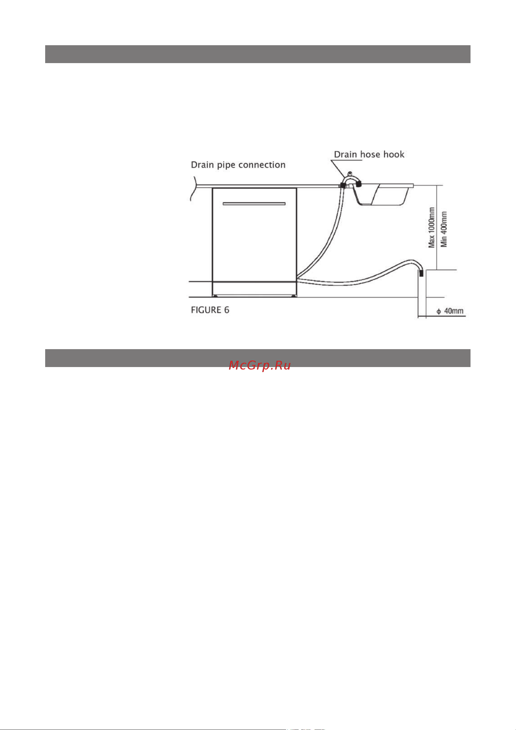 Elenberg DW-9325 [12/54] Connection of drain hoses