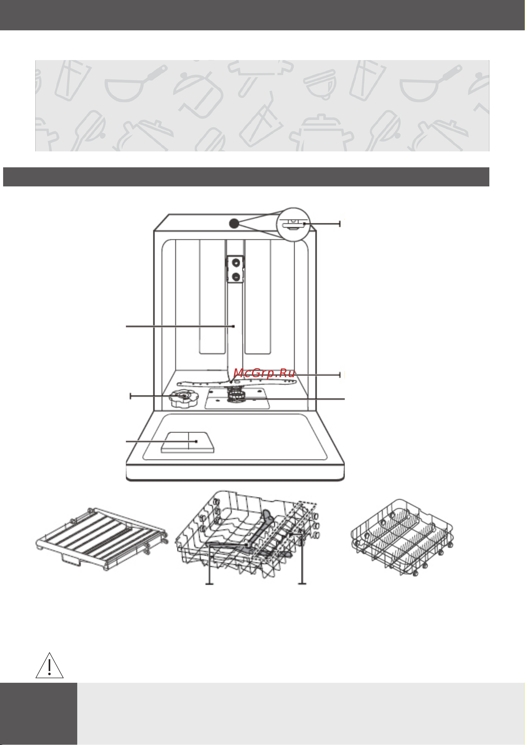 Hansa ZWM628EIH серебристая [16/0] Описание прибора