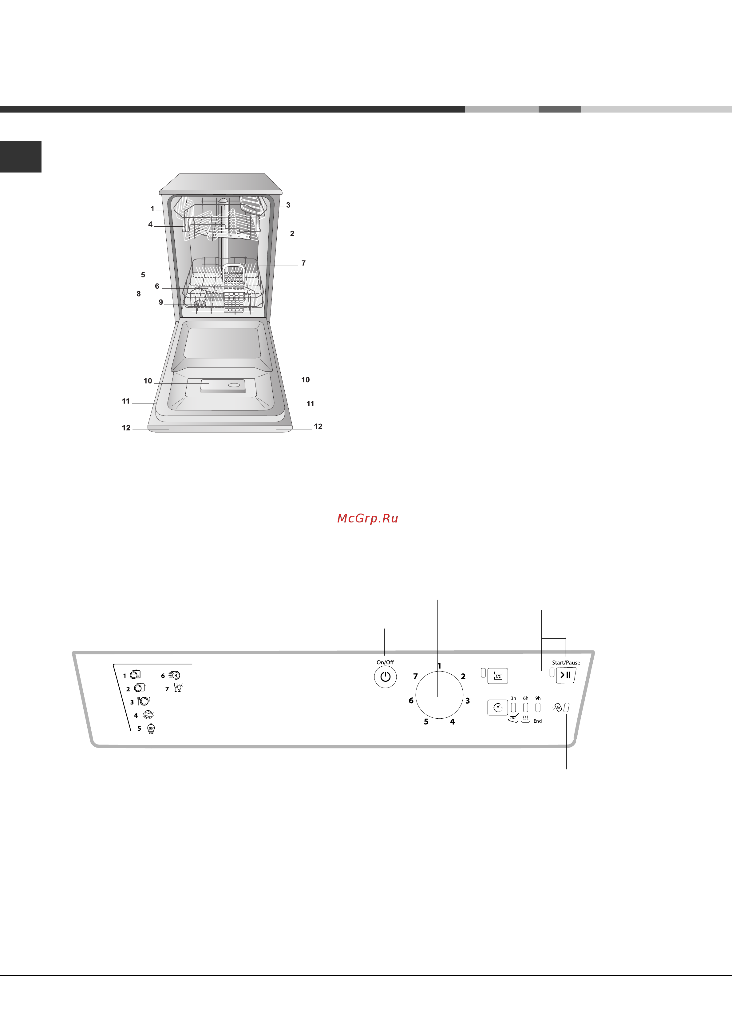 Hotpoint-Ariston LSF 712 Руководство по эксплуатации онлайн [4/72] 714250