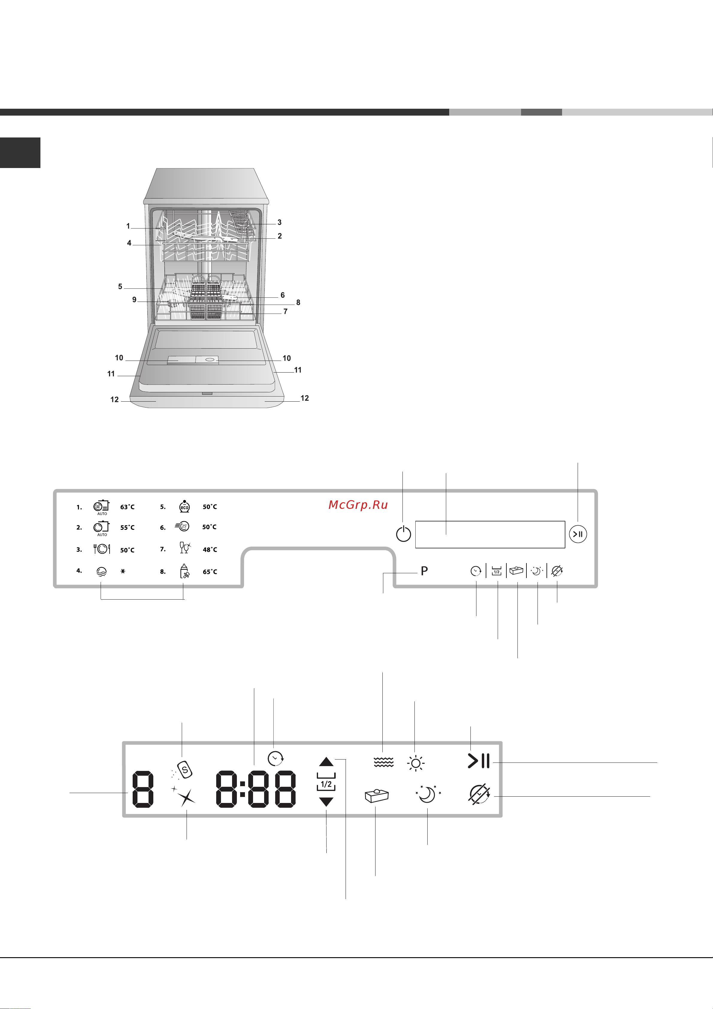 Hotpoint-Ariston PFT 834 X Руководство по эксплуатации онлайн [4/24] 714294