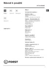 Indesit DISP 53771 Руководство по эксплуатации