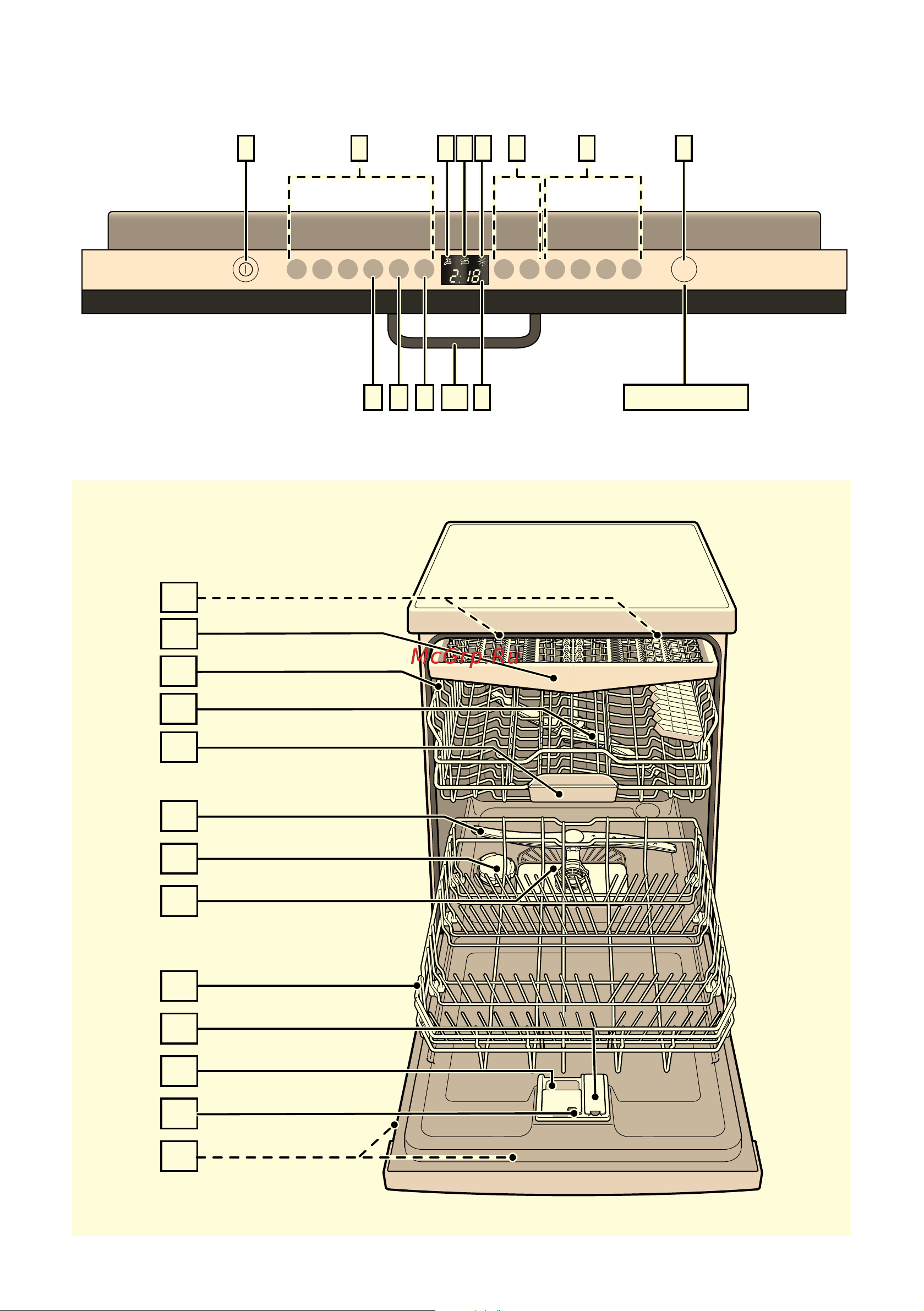 Siemens SN64L075RU [2/46] Чистка и техническое обслуживание 28