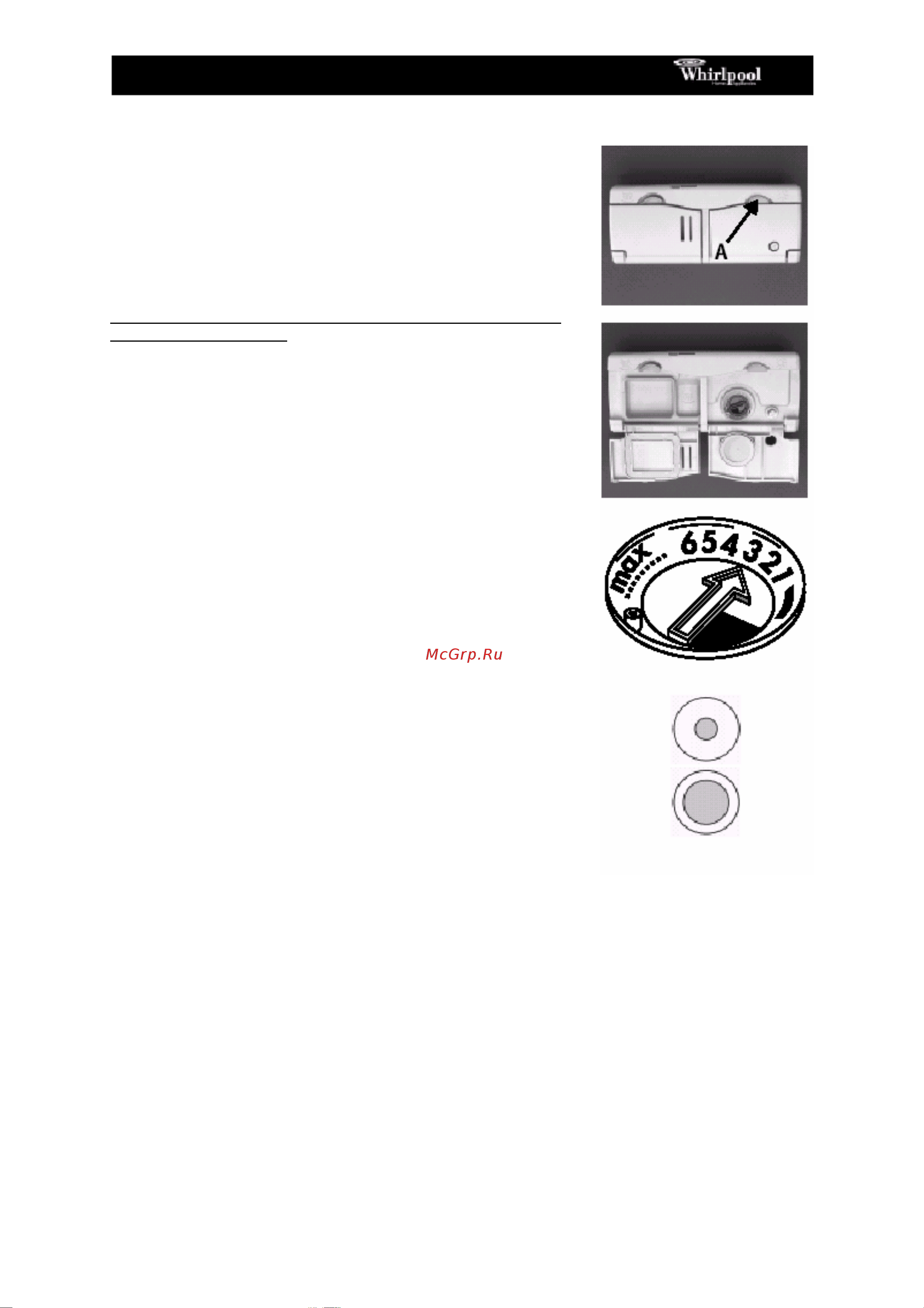Whirlpool ADG 7556(Инструкция) Руководство по эксплуатации онлайн [5/9] 714900