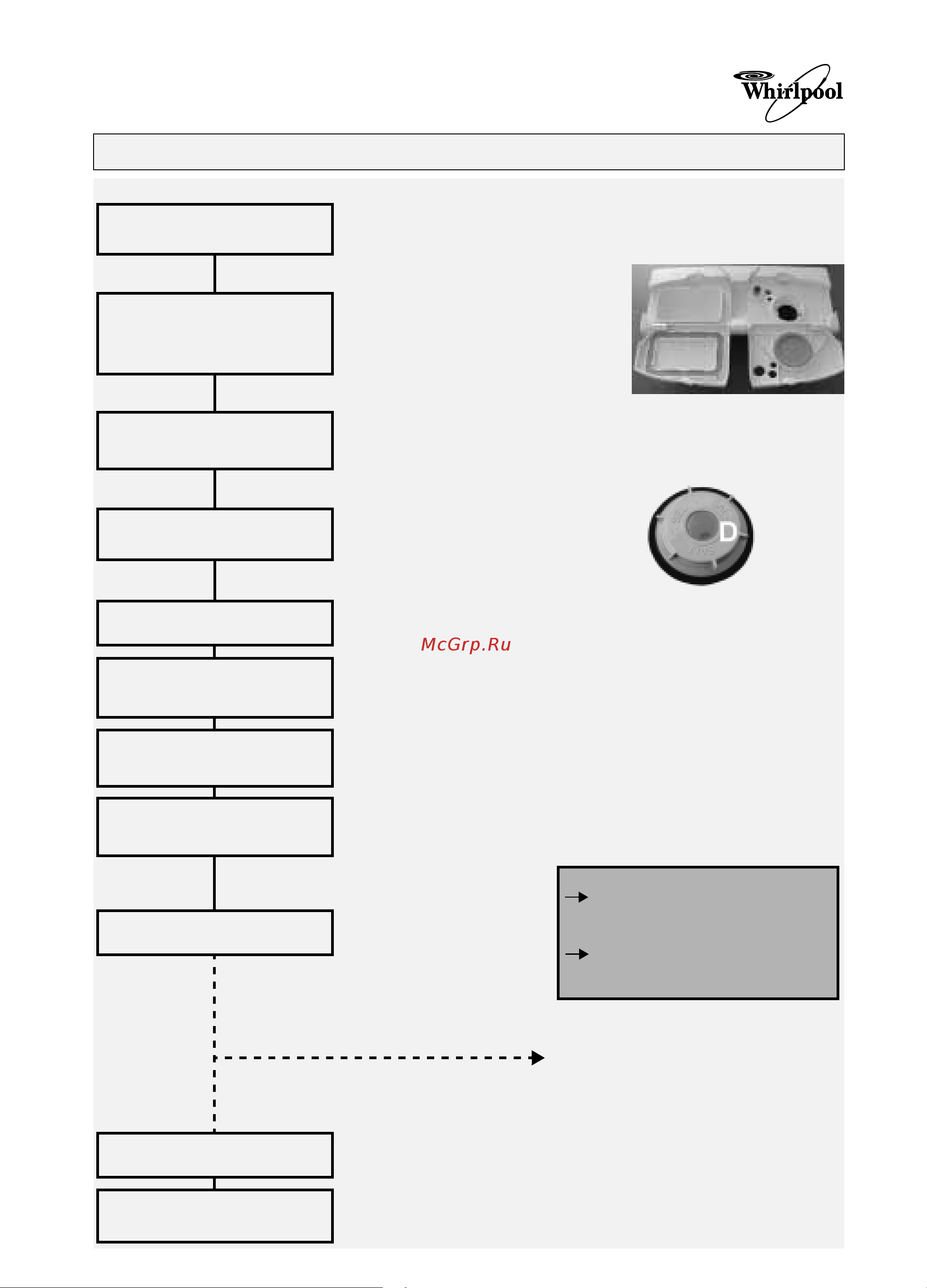 Whirlpool ADP 4107 Руководство по эксплуатации онлайн