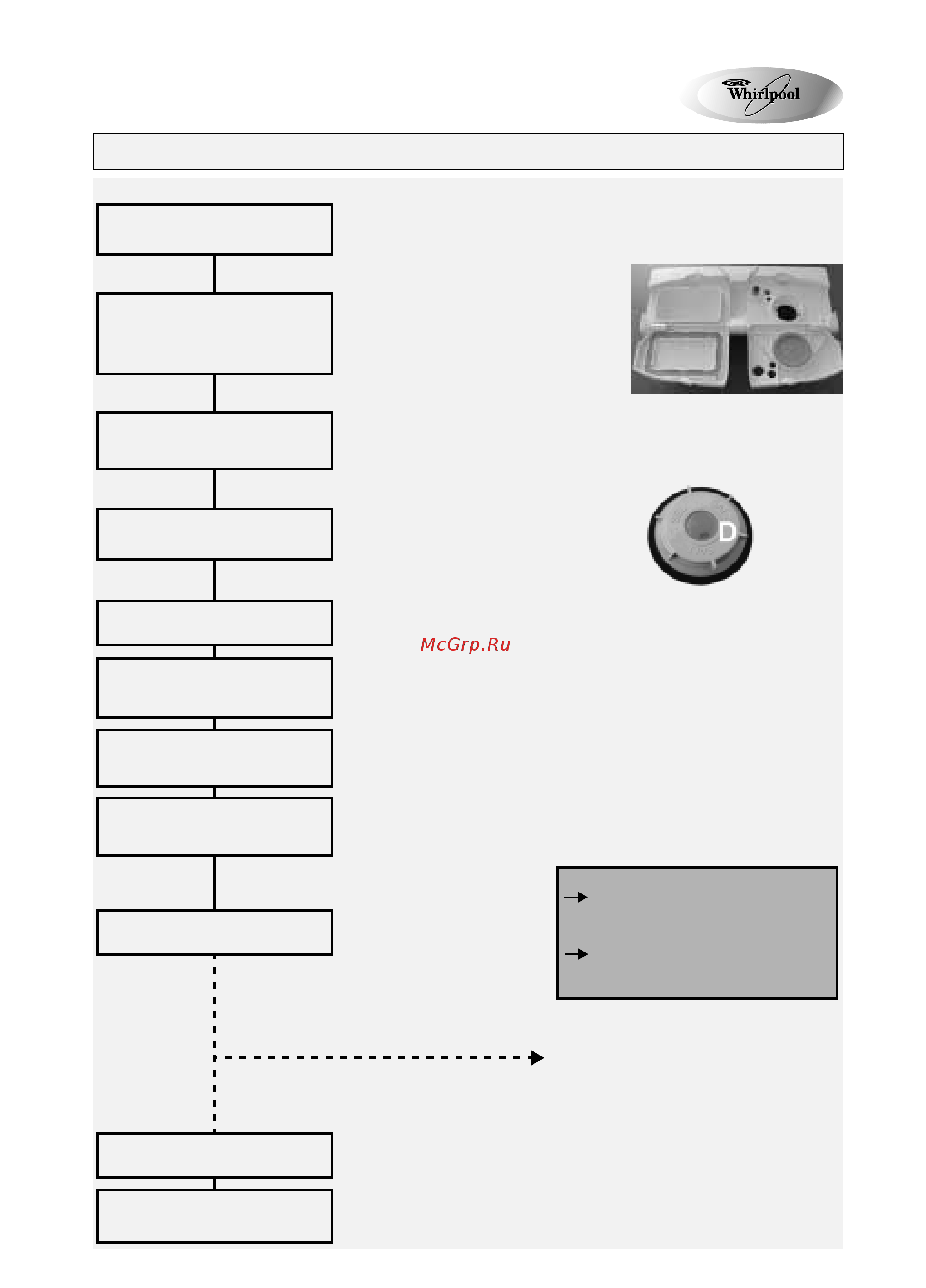 Whirlpool ADP 4616 Руководство по эксплуатации онлайн