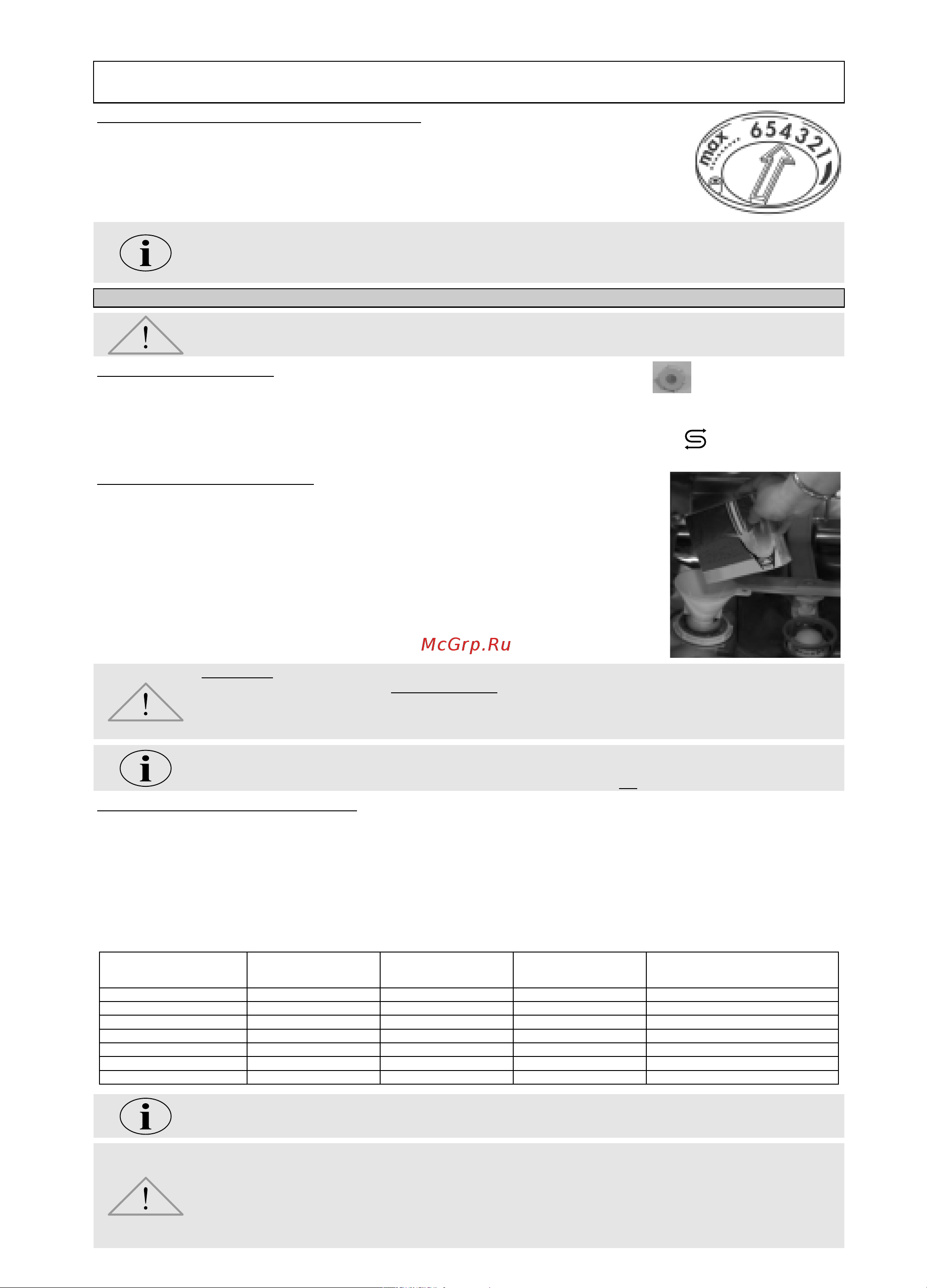 Whirlpool WP 76 [4/8] Эксплуатация машины