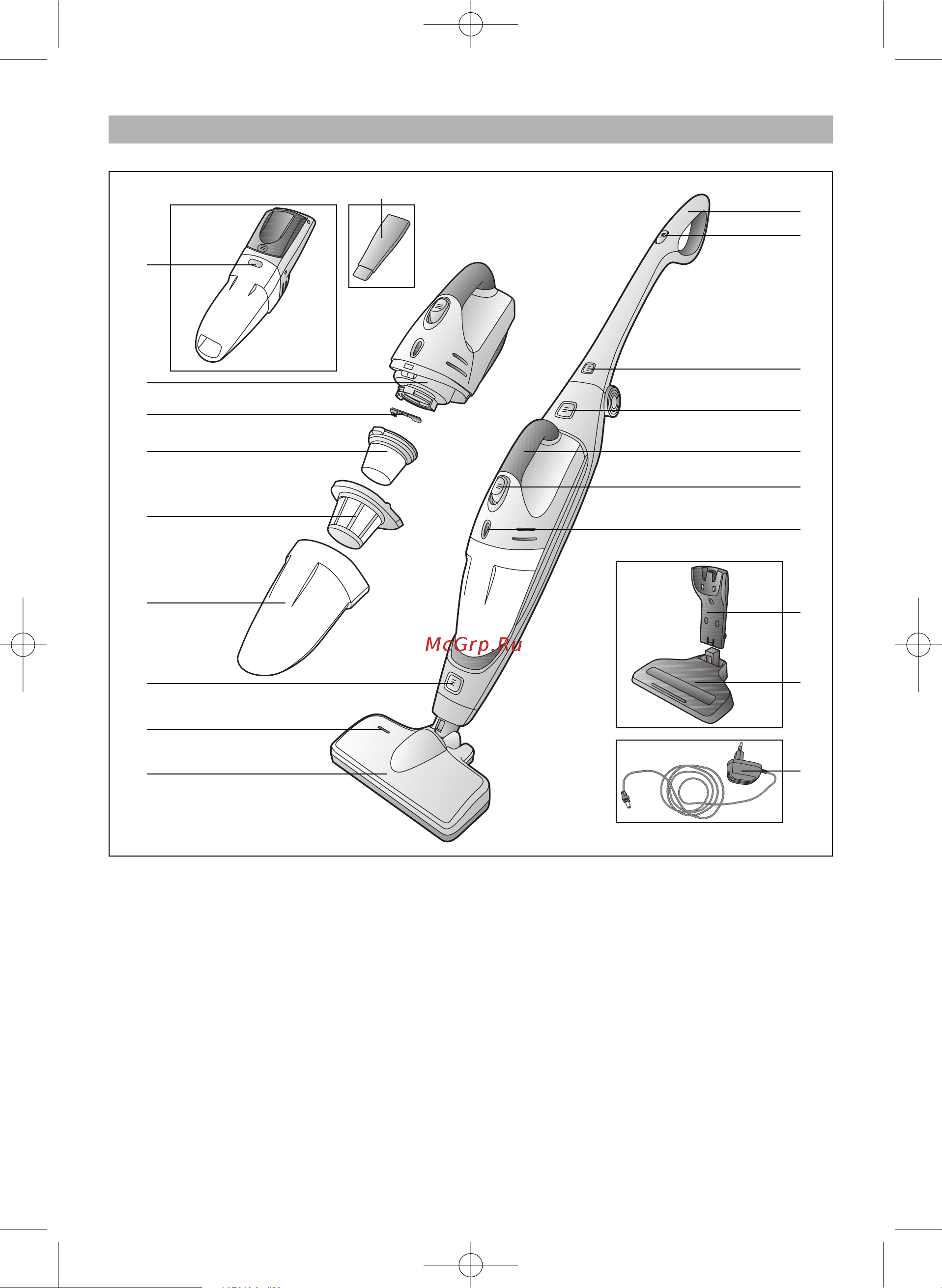 Bosch BBH MOVE1 [15/94] Descrizione dell apparecchio it