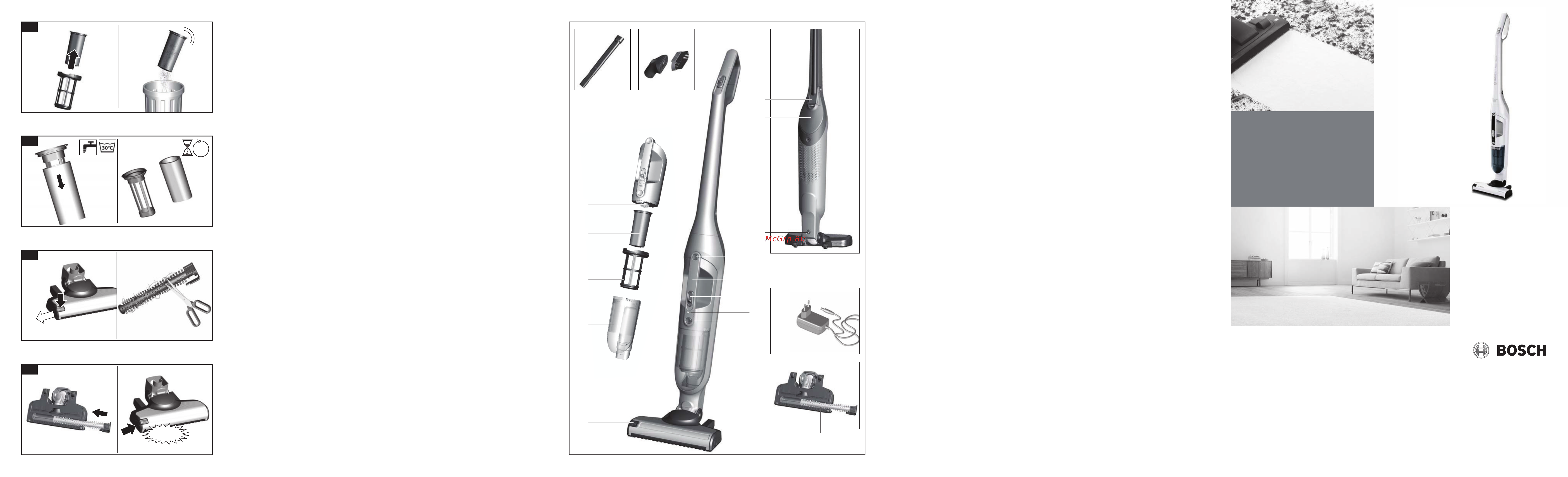 Bosch BCH 3ALL25 Руководство по эксплуатации онлайн