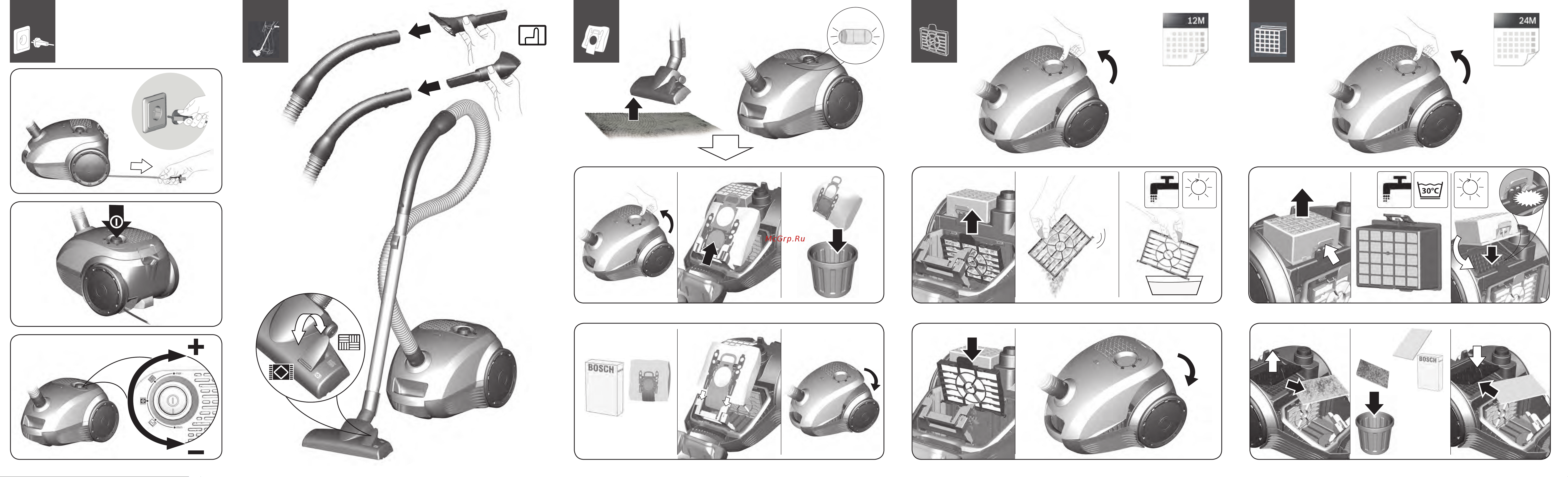 Bosch BGL 25MON1 Руководство по эксплуатации онлайн [2/50] 715247