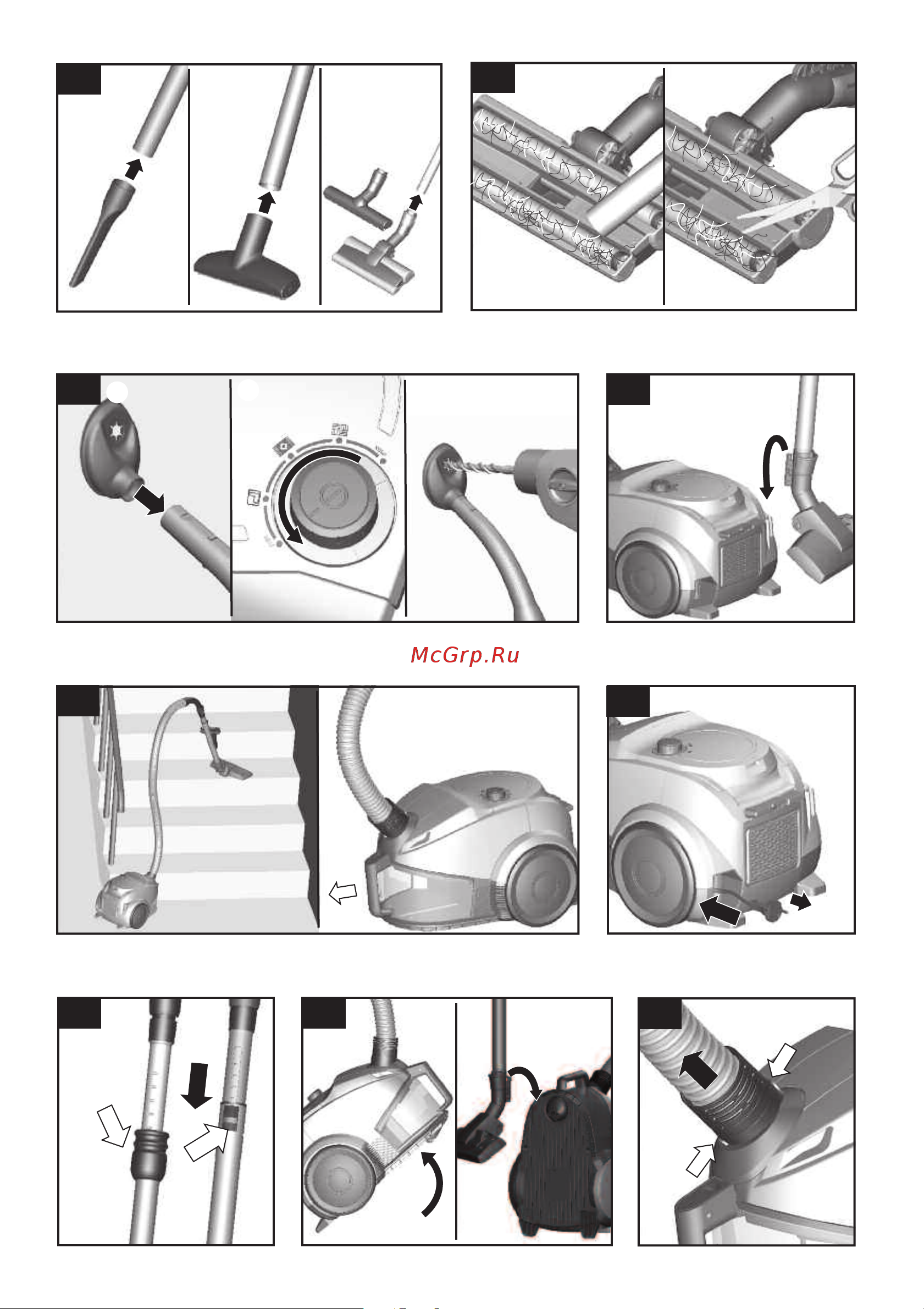Bosch BGS 3U2000 Руководство по эксплуатации онлайн [4/144] 715349