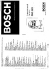 Bosch BMS 2200 Руководство по эксплуатации