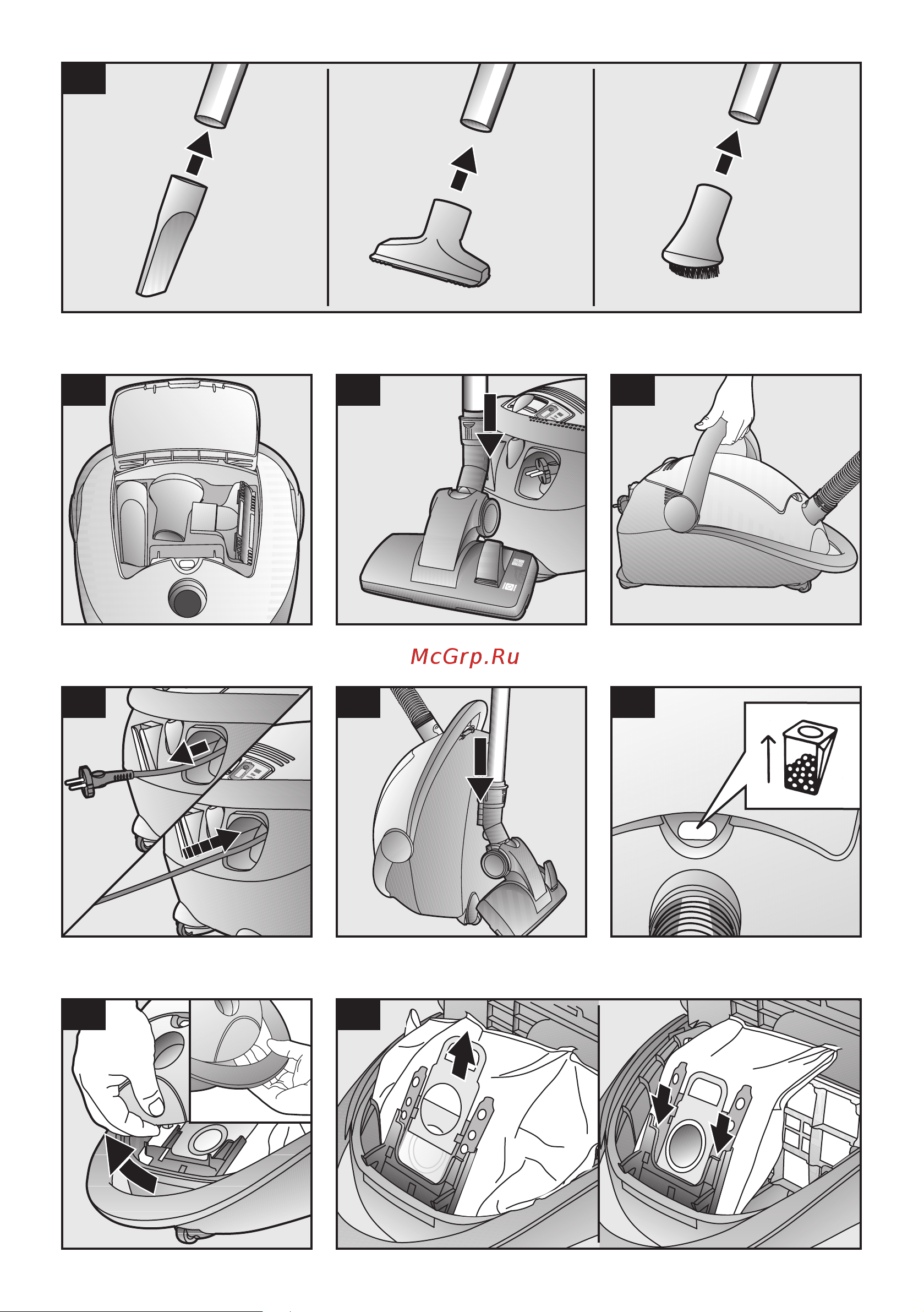 Bosch BSG 71666 Руководство по эксплуатации онлайн [3/92] 715423