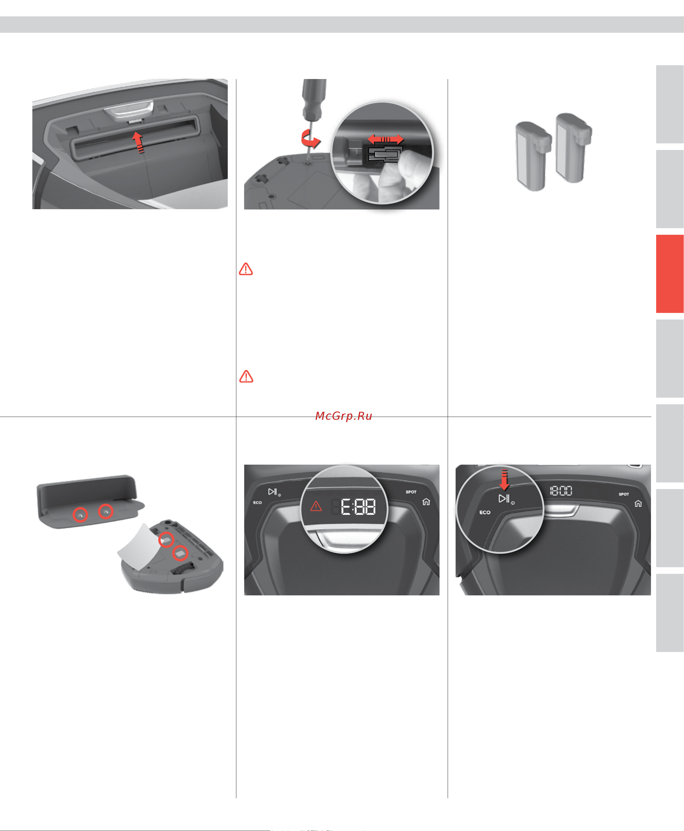 Electrolux PI91-5SGM PUREi9 [47/114] Baterijų keitimas