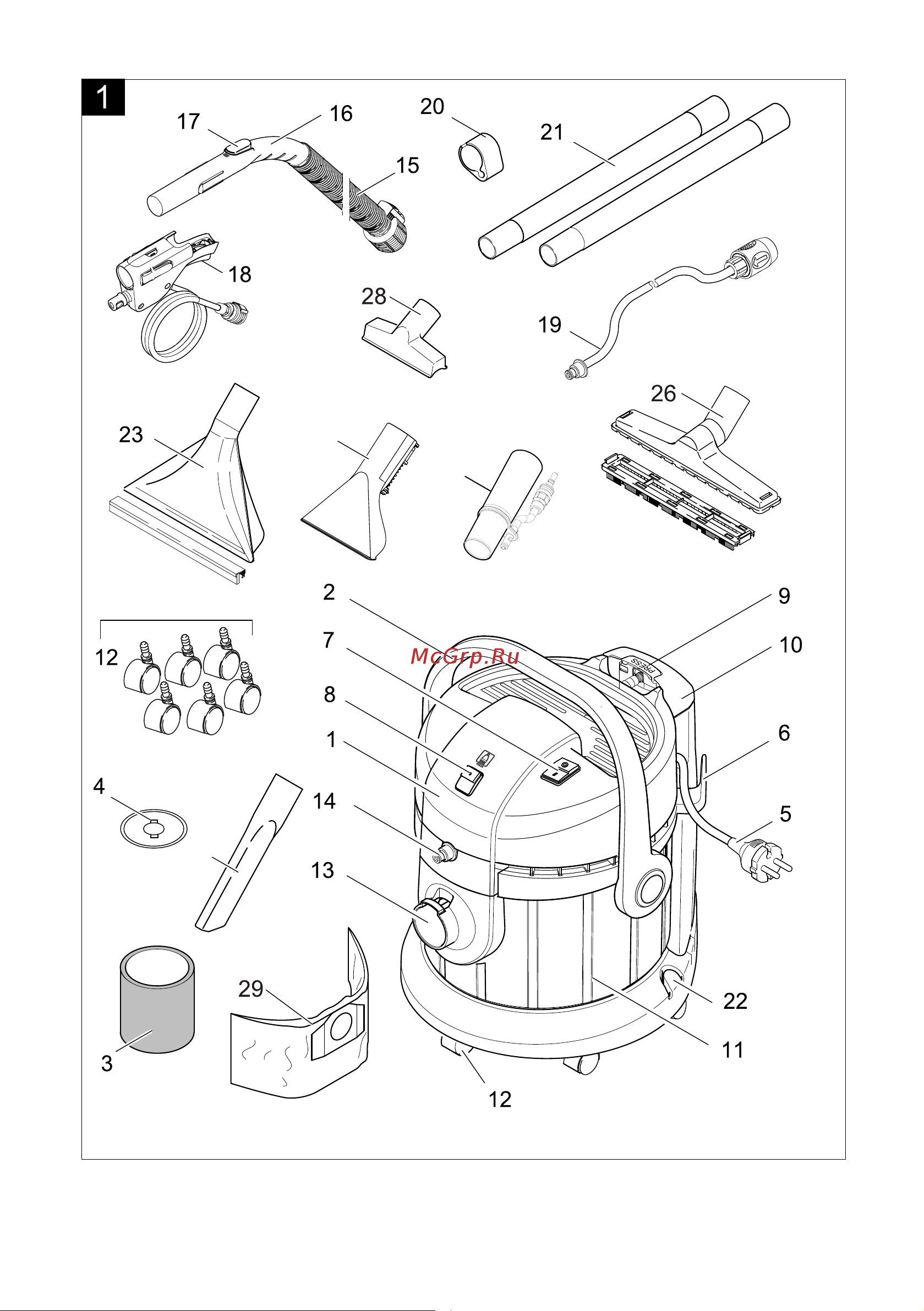 Karcher SE 4001 (Plus) Руководство по эксплуатации онлайн [2/12] 715622