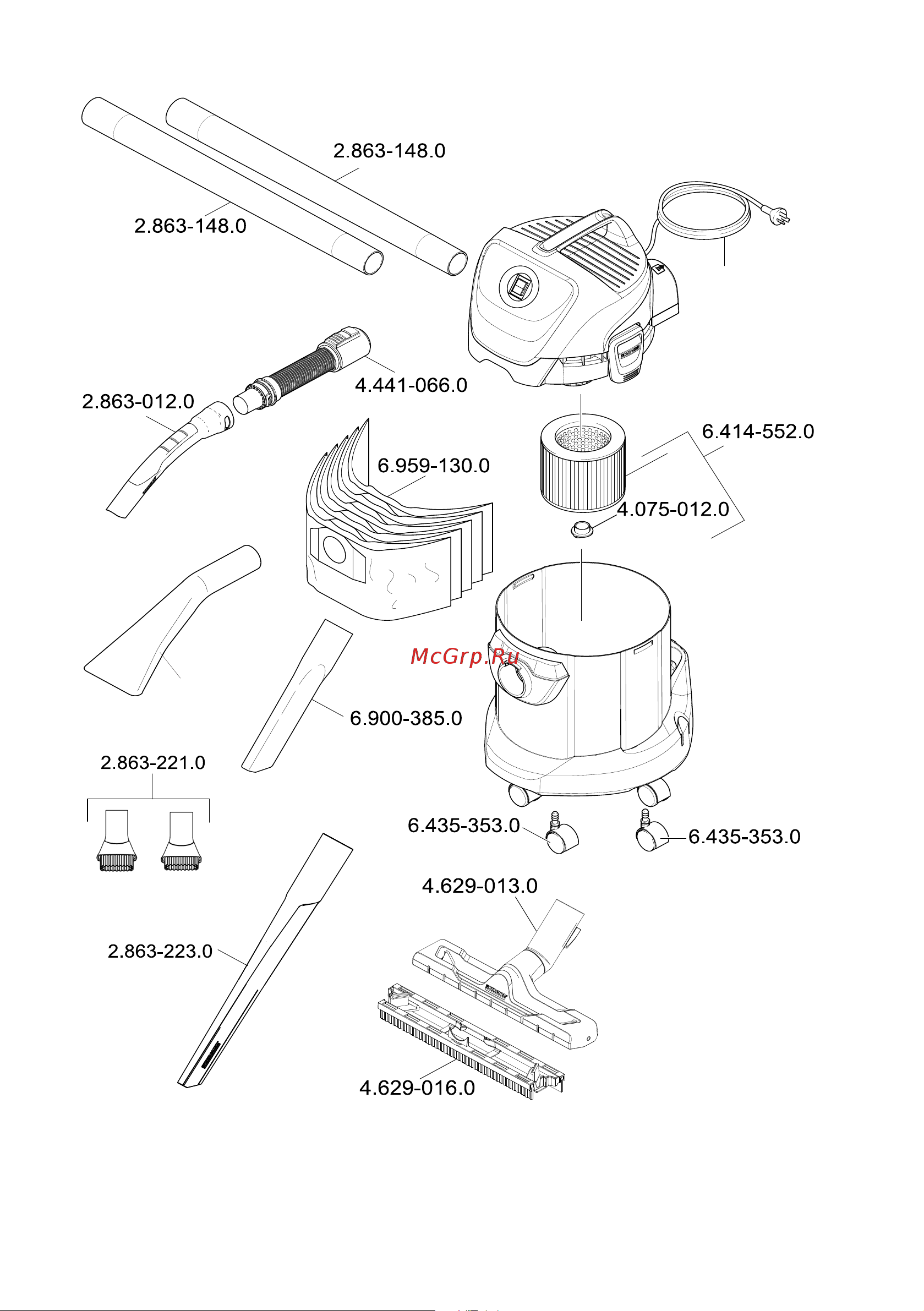 Karcher WD 3 Dakar [11/11] 996 eu