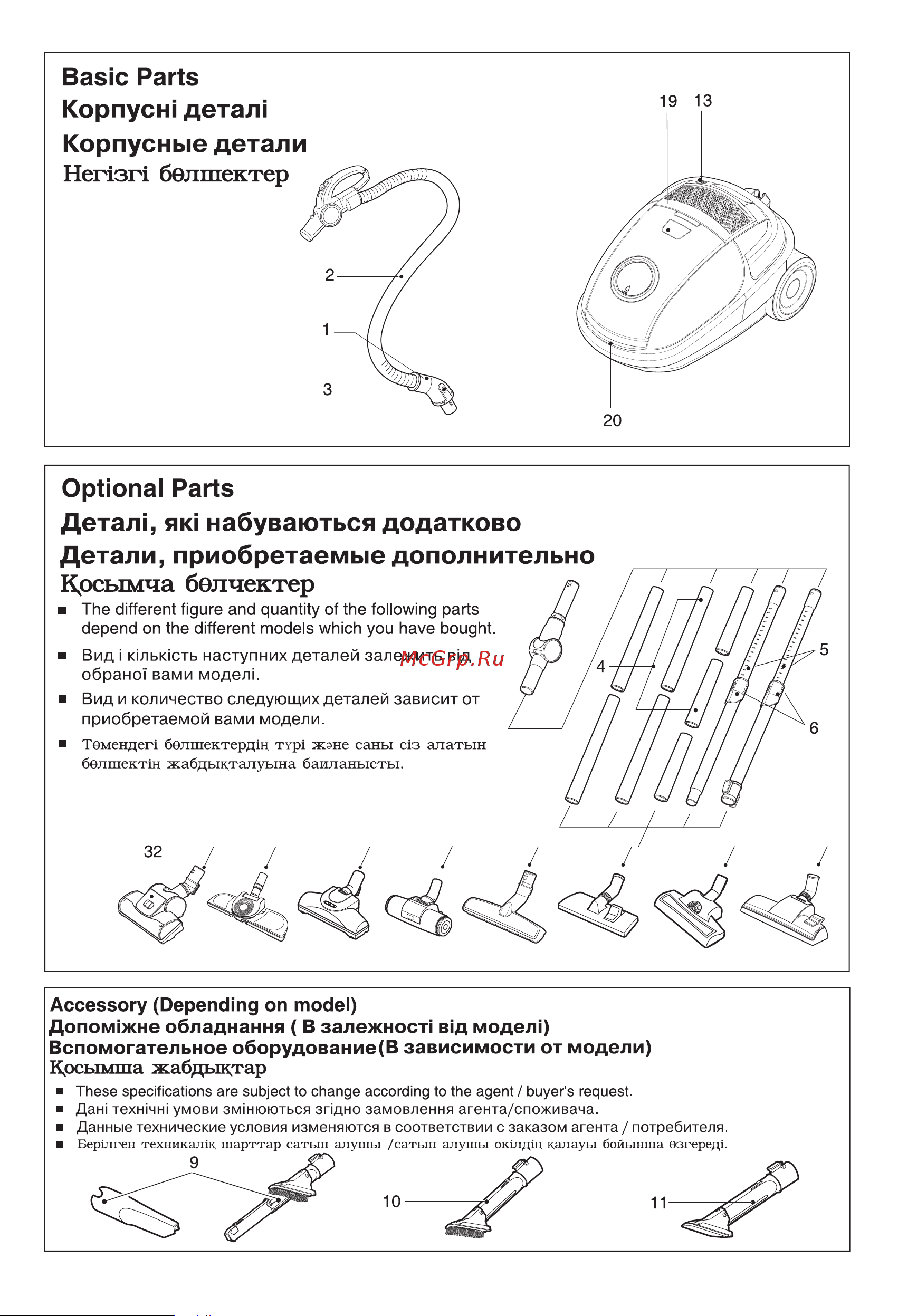 LG V-C48122HU Руководство по эксплуатации онлайн [3/29] 715767