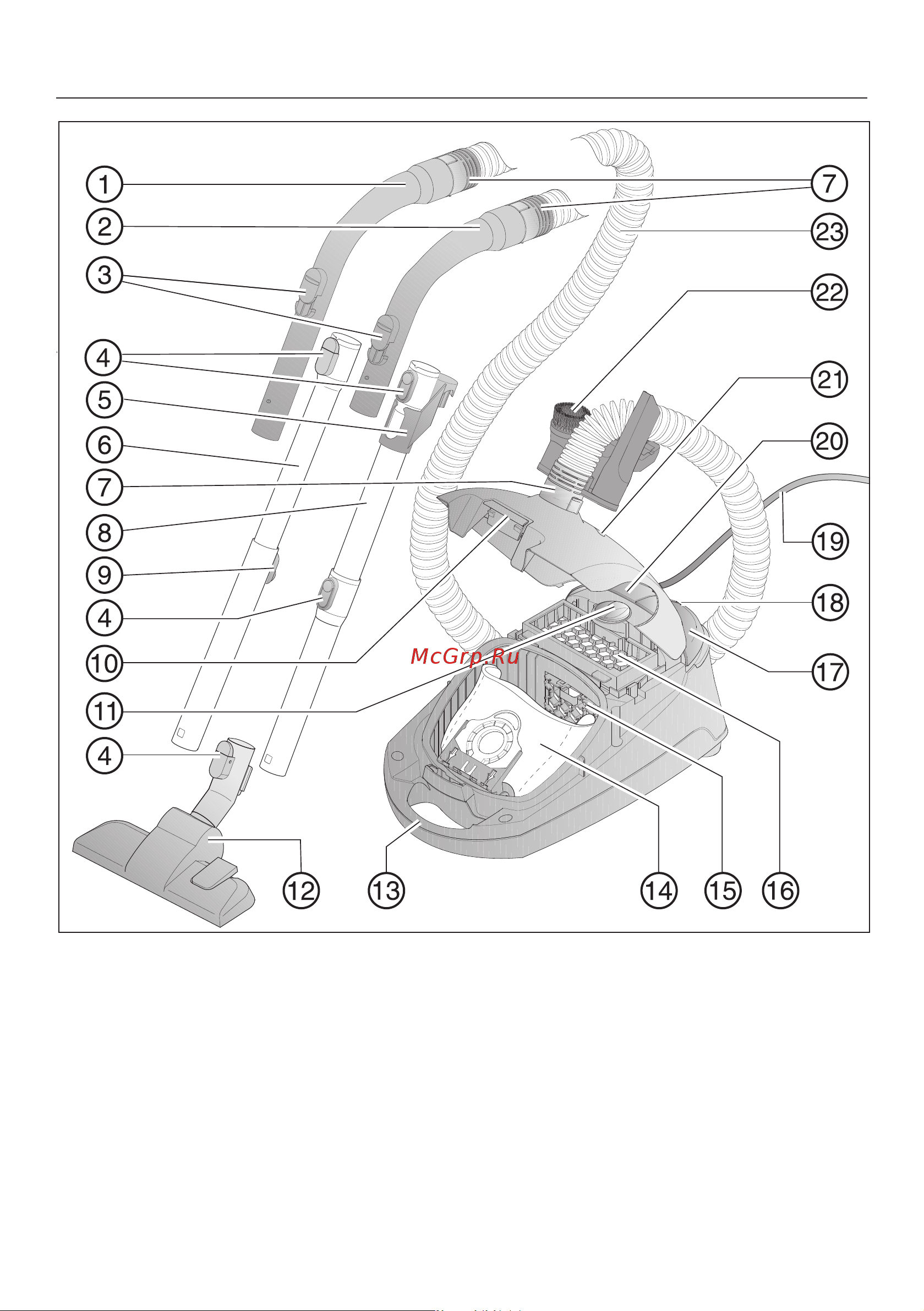 Miele SBCD3 Classic C1 Allergy PowerLine [38/56] Guide to the appliance