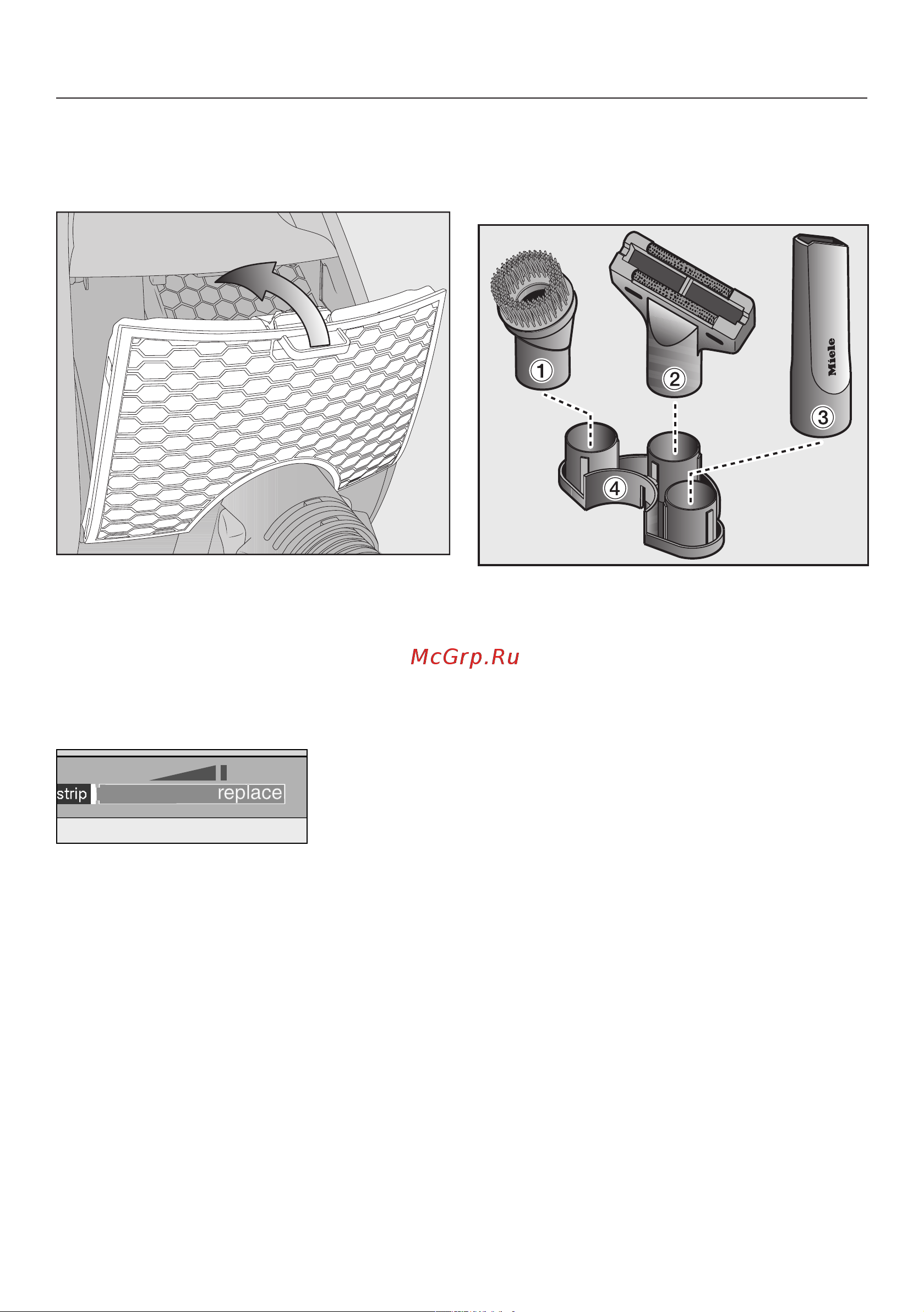 Miele BOOST CX1 CAT&DOG [14/40] Применение входящих в комплект поставки принад лежностей