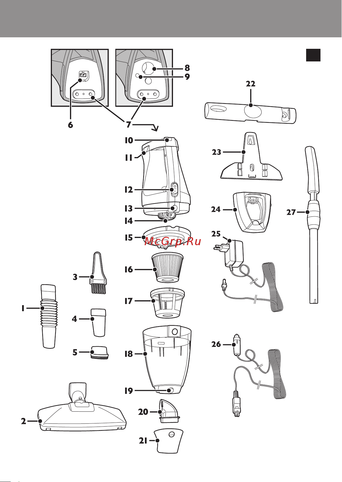 Philips FC6093 Руководство по эксплуатации онлайн [3/156] 715984