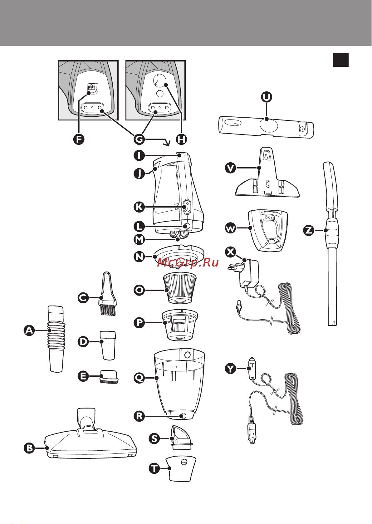 Philips FC6094 Руководство по эксплуатации онлайн [3/140] 715985