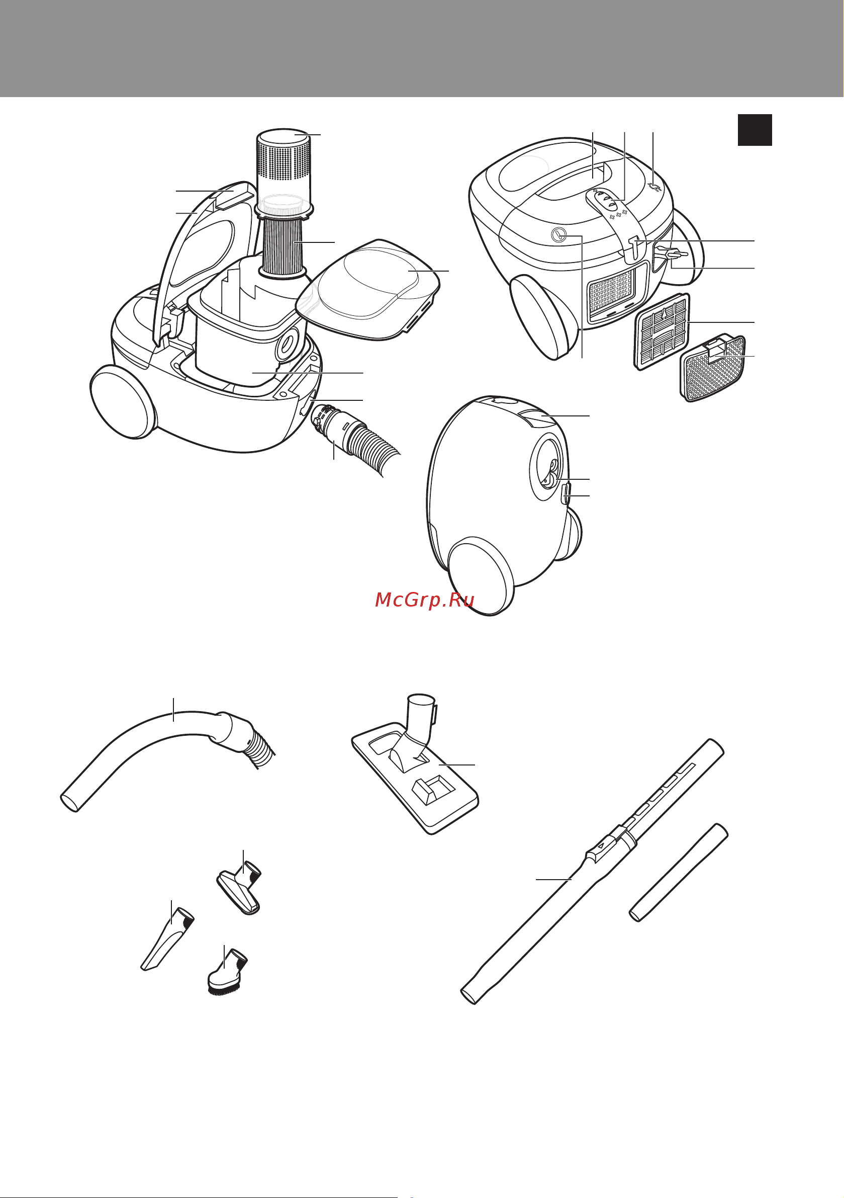 Philips FC8286 Руководство по эксплуатации онлайн [3/100] 716070
