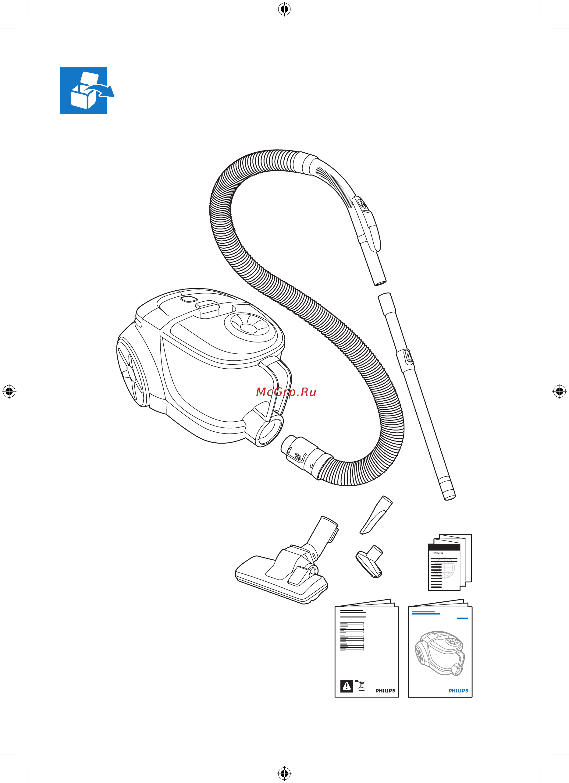 Philips FC8479 Руководство по эксплуатации онлайн [3/8] 716126
