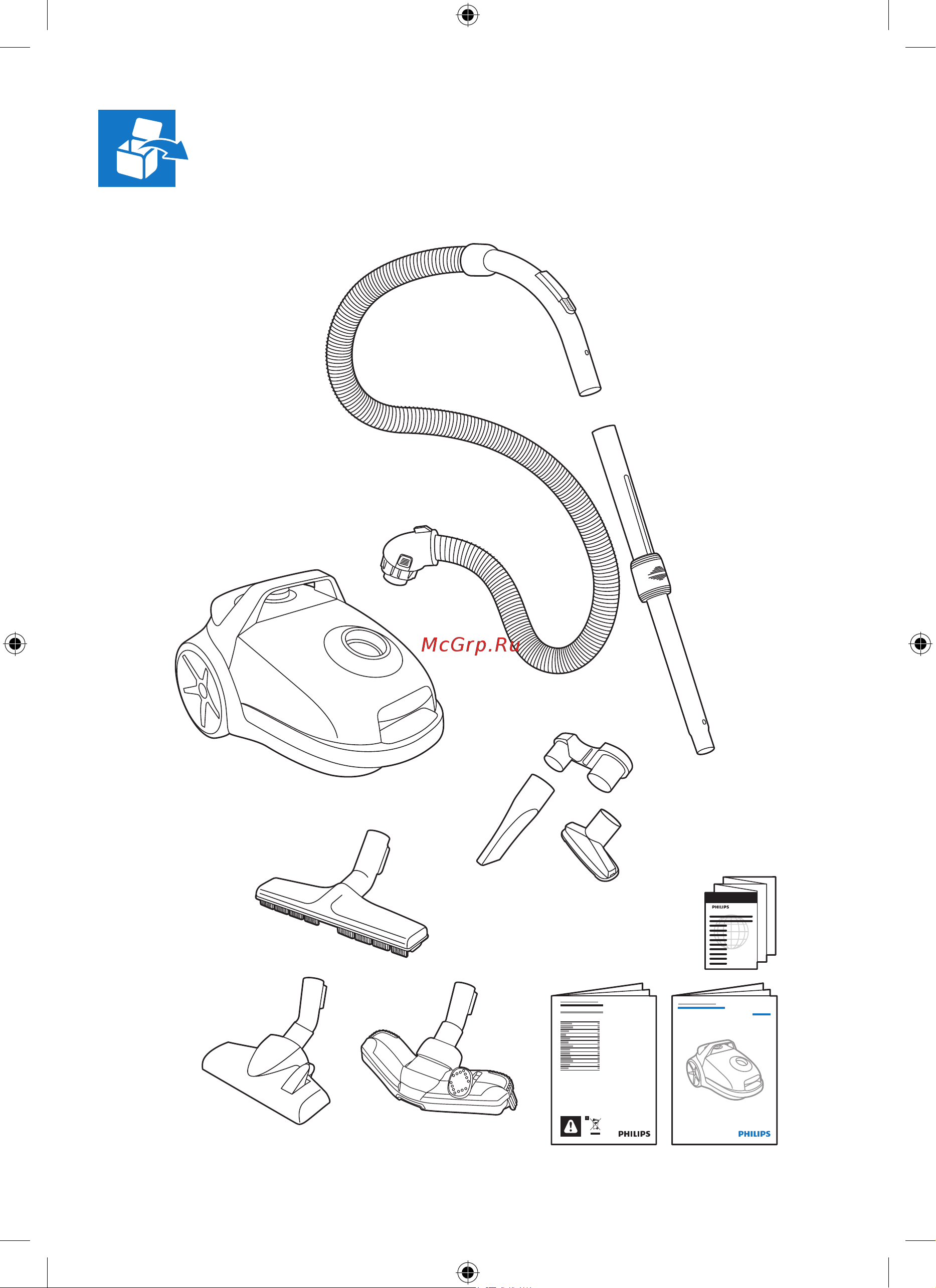 Philips FC9182 Руководство по эксплуатации онлайн [3/8] 716237