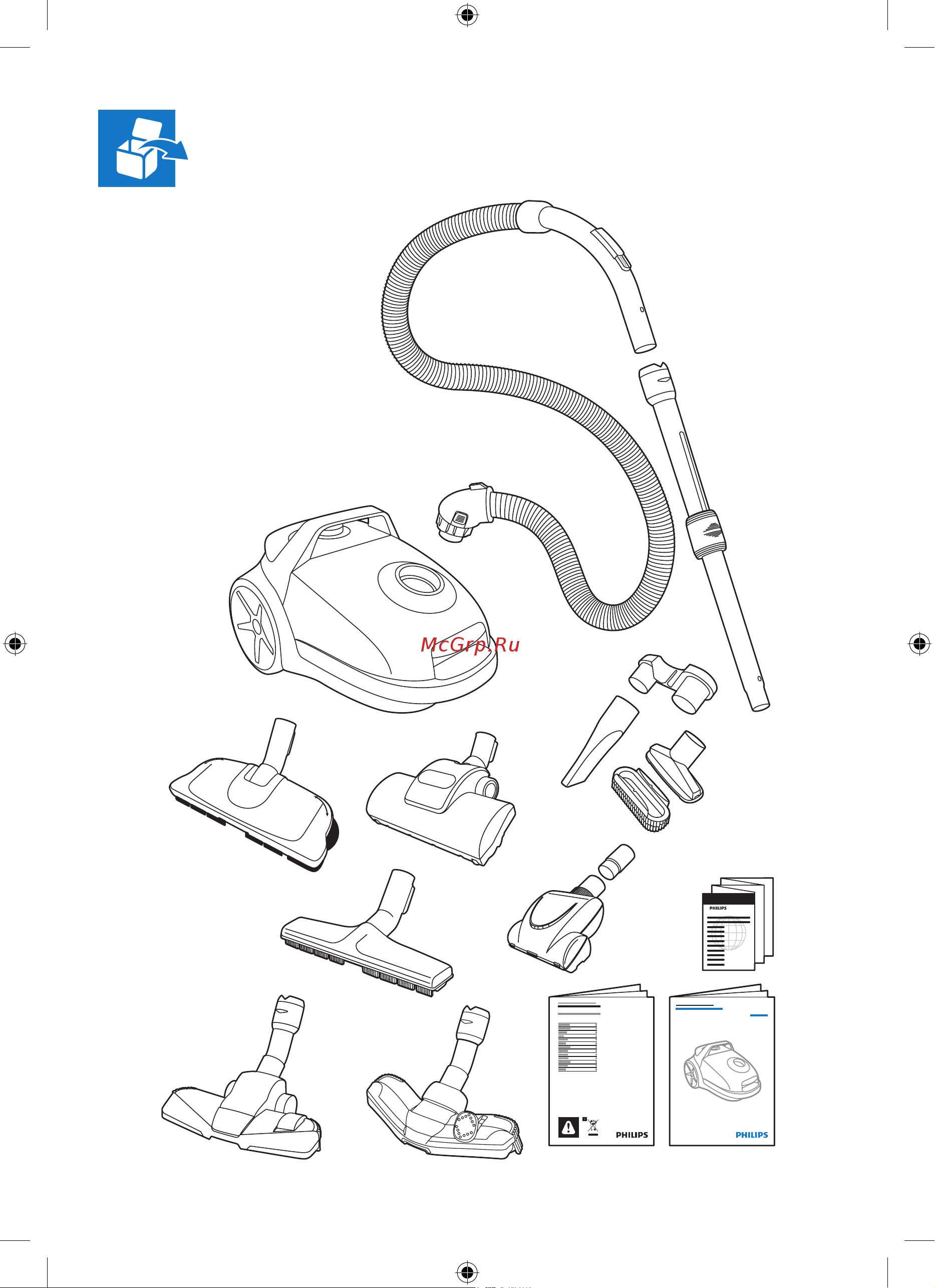 Philips FC9185 Руководство по эксплуатации онлайн [3/8] 716239