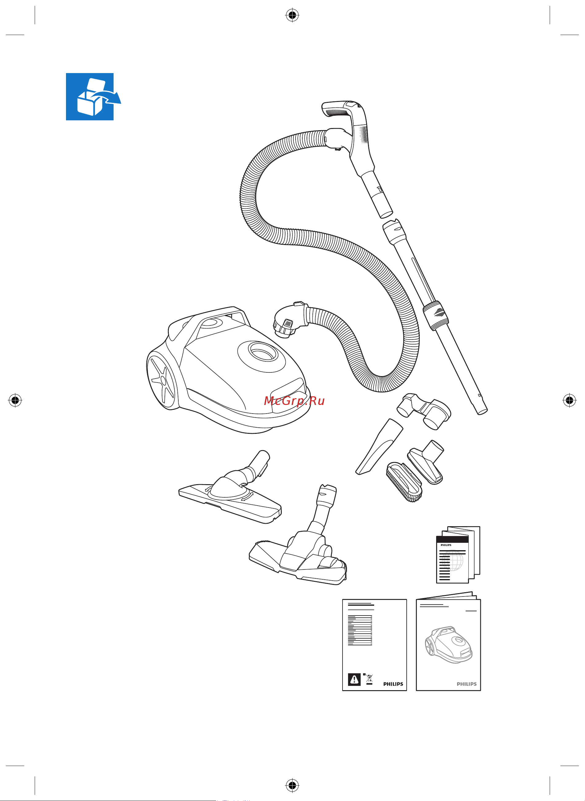 Philips FC9199 Руководство по эксплуатации онлайн [3/8] 716247