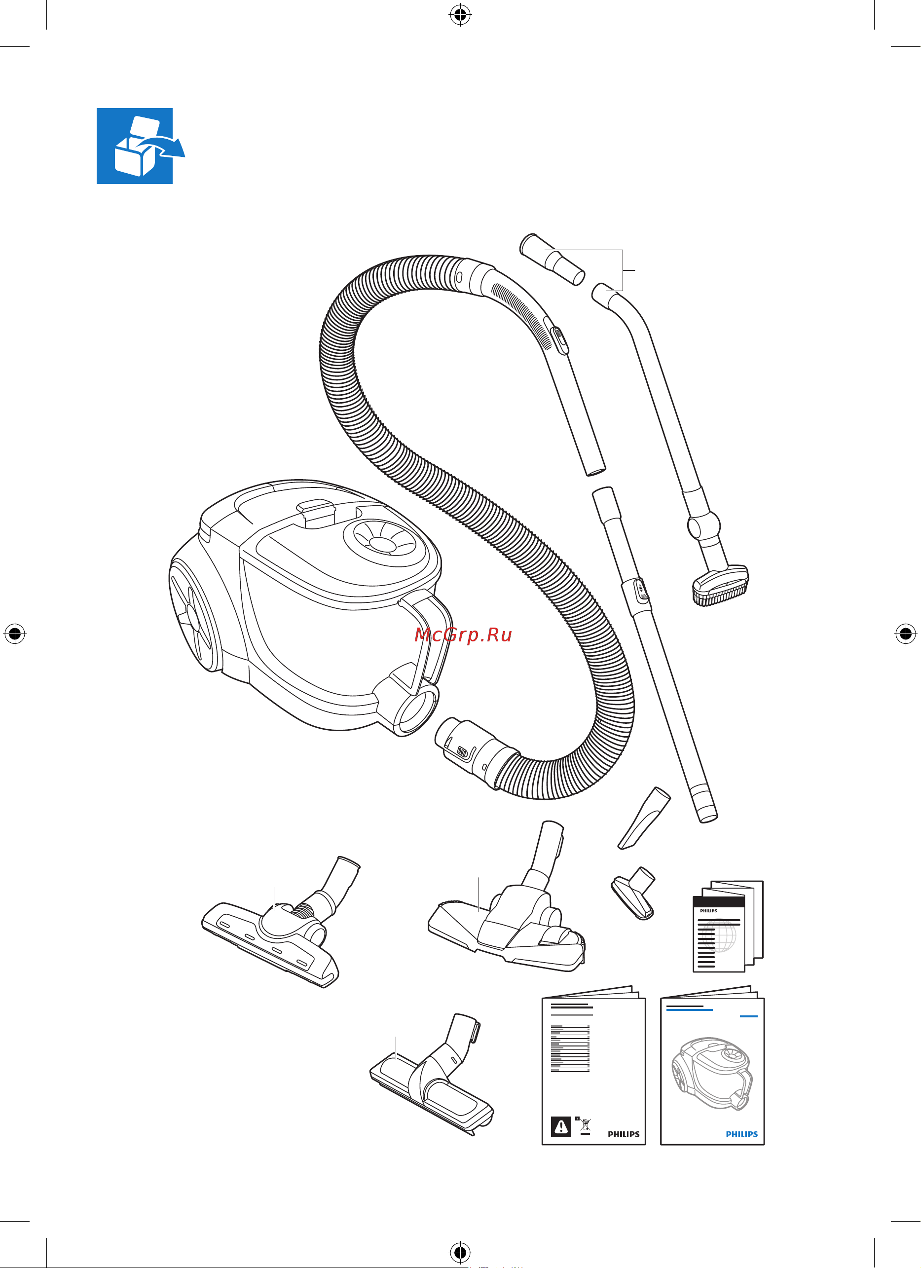 Philips FC9320 Руководство по эксплуатации онлайн [3/8] 716259