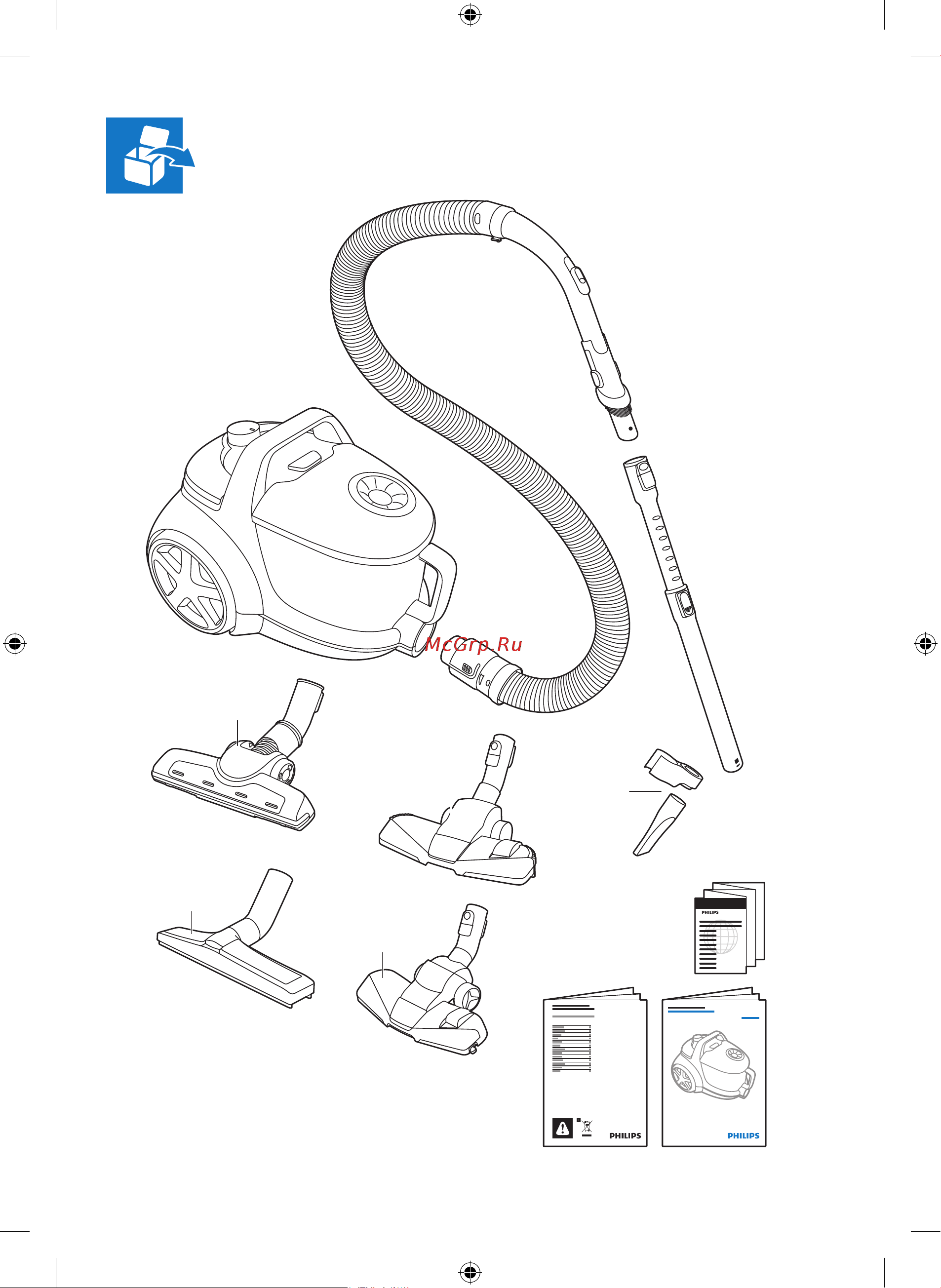 Philips FC9531 Руководство по эксплуатации онлайн [3/8] 716286