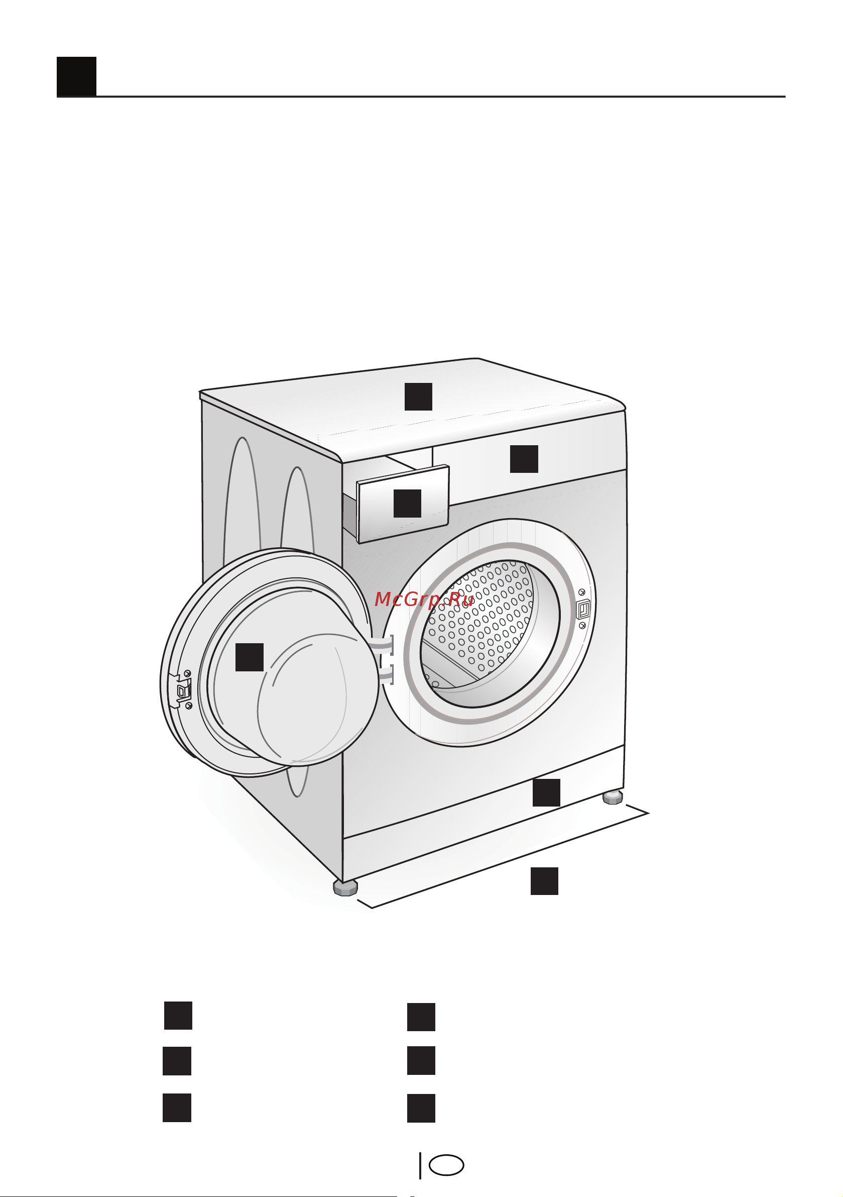 Beko WKD 75080 [40/72] Your washing machine