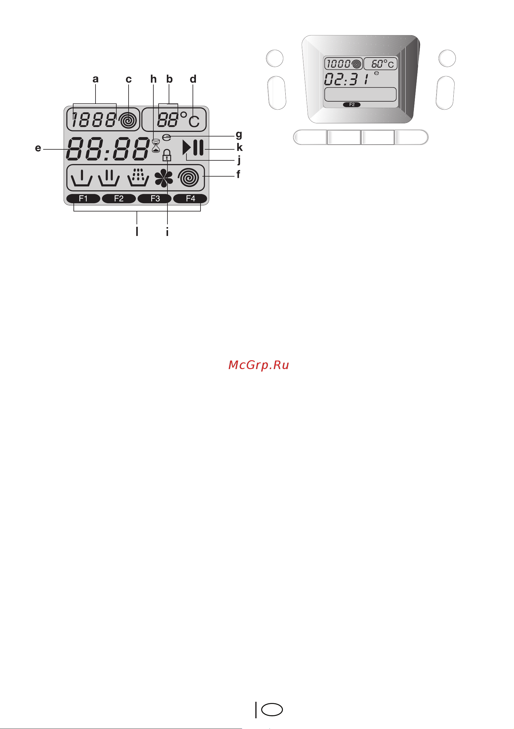 Beko WKD 75080 [51/72] Display symbols