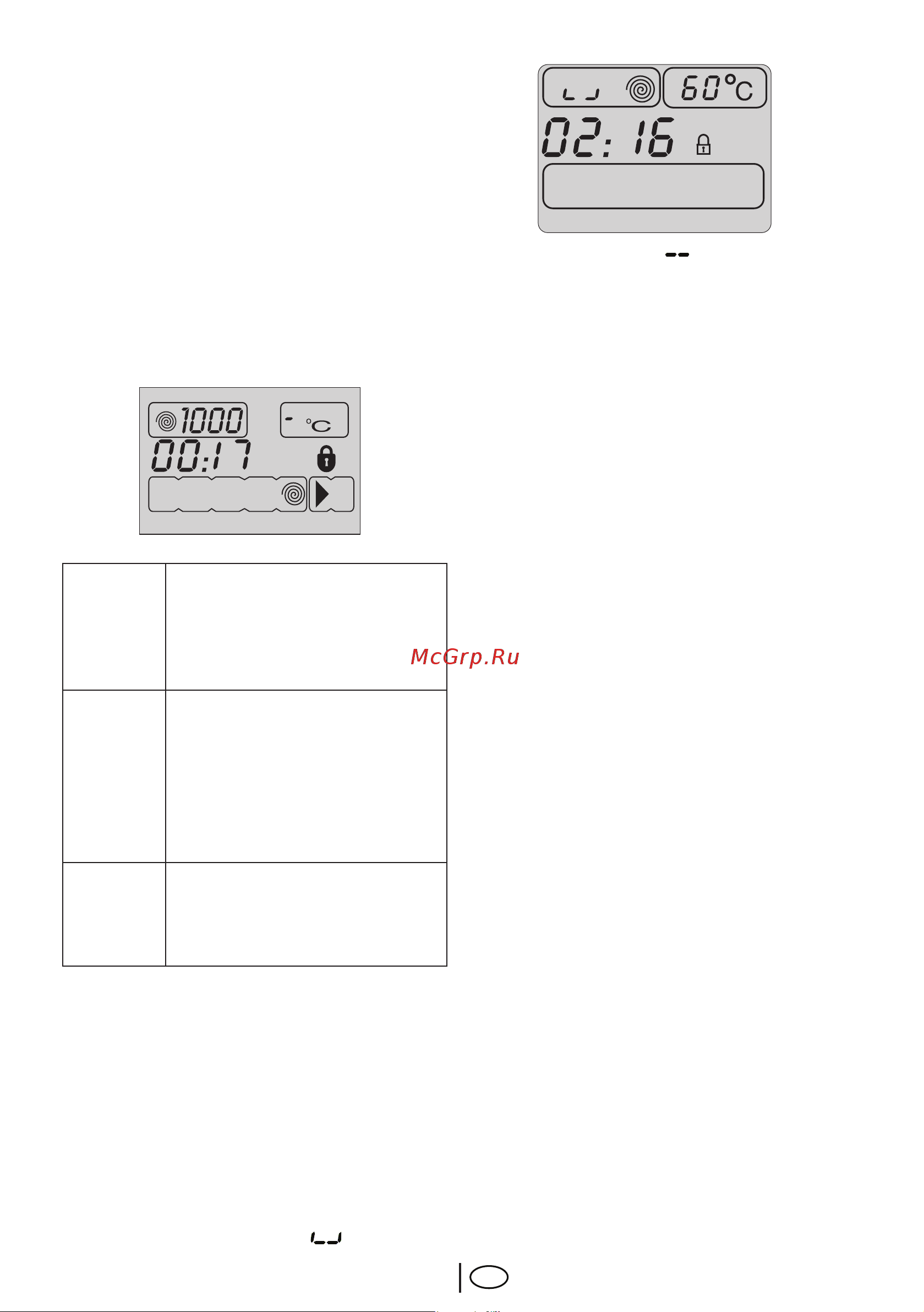 Beko WKD 75080 [53/72] Spin speed selection