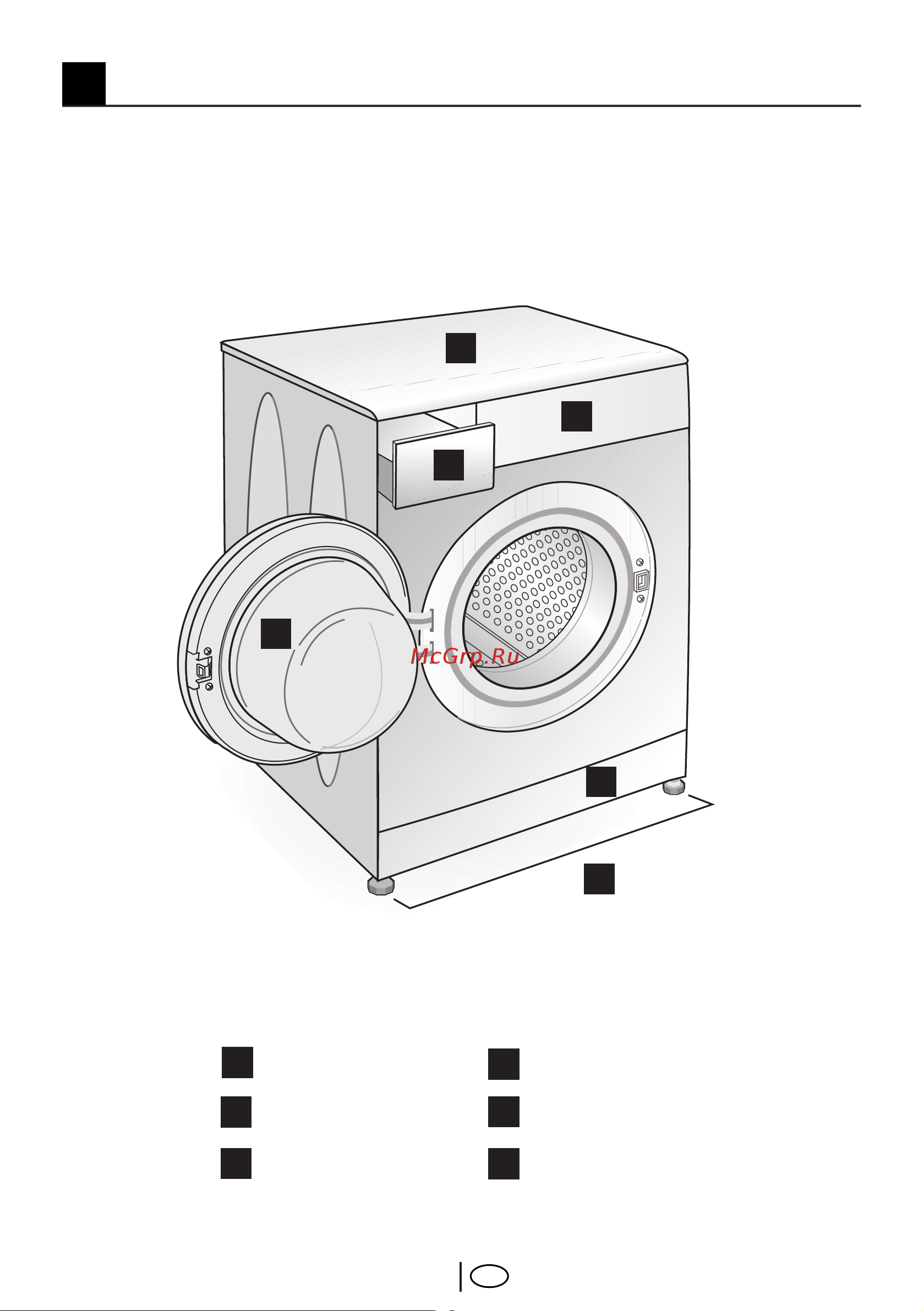 Beko WKD 75085 [40/72] Your washing machine