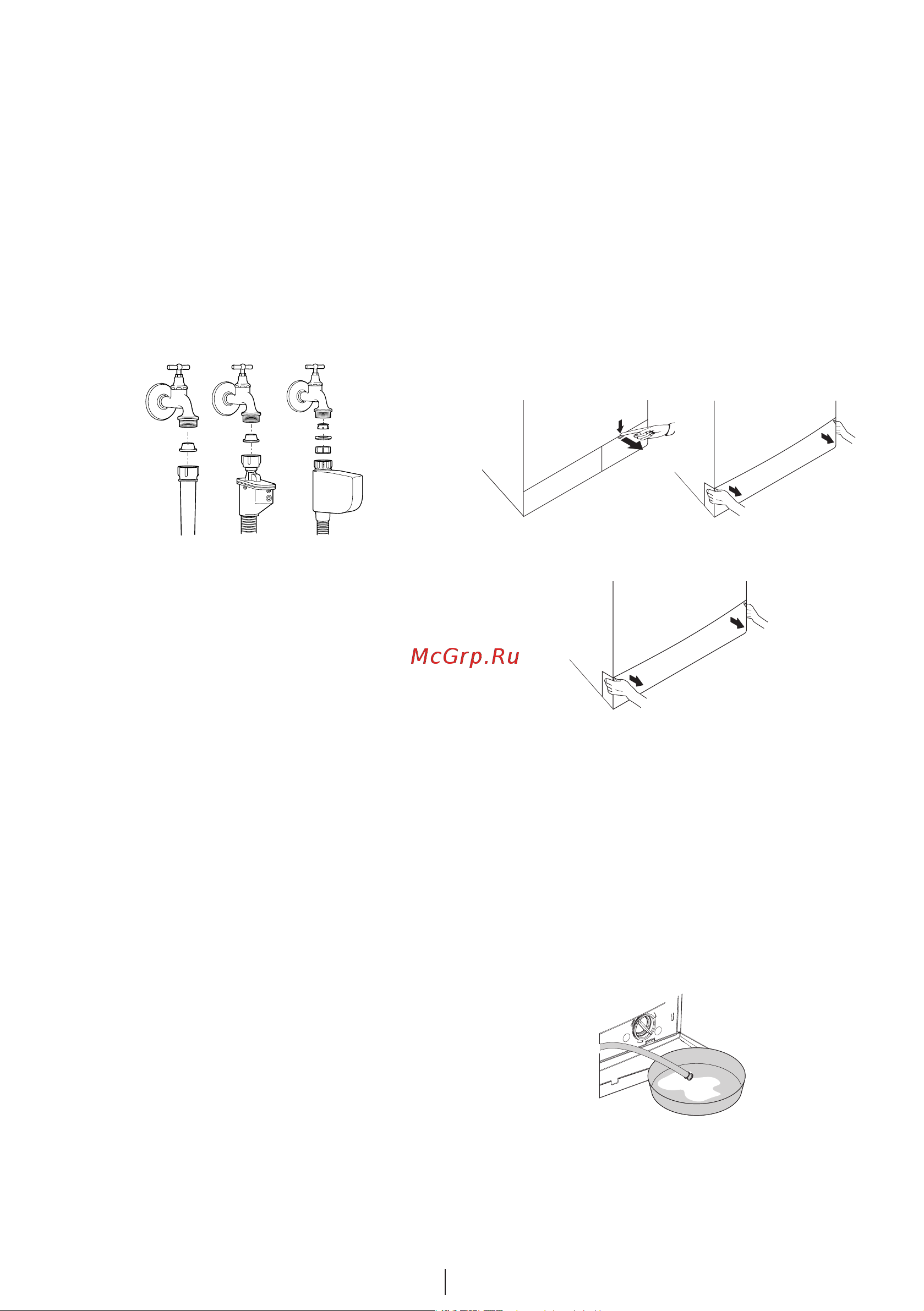 Beko WMB 50841 [17/77] Restliches wasser ablaufen lassen und pumpenfilter reinigen