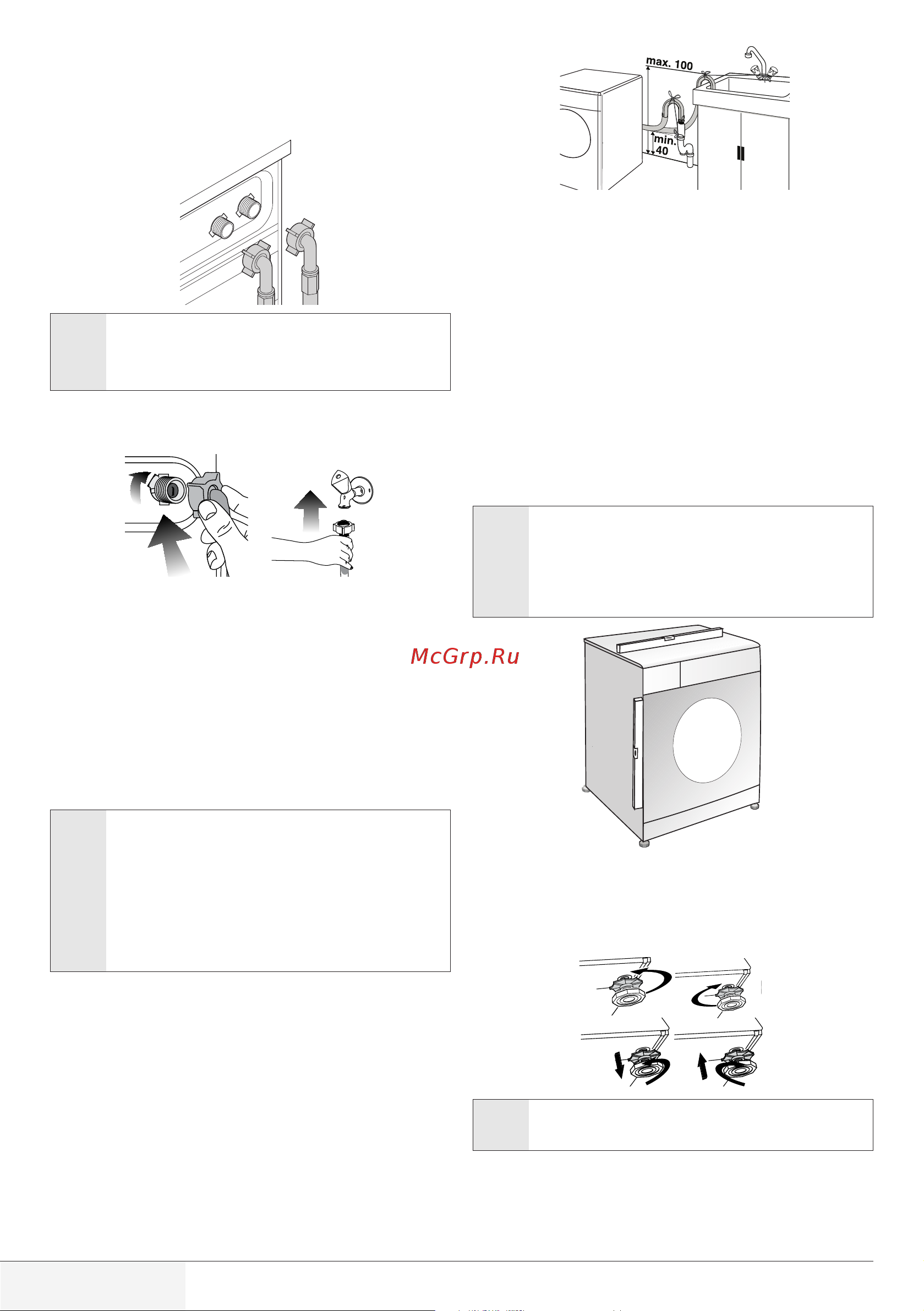 Beko WMB 51031 UY [4/80] Conexión al desagüe