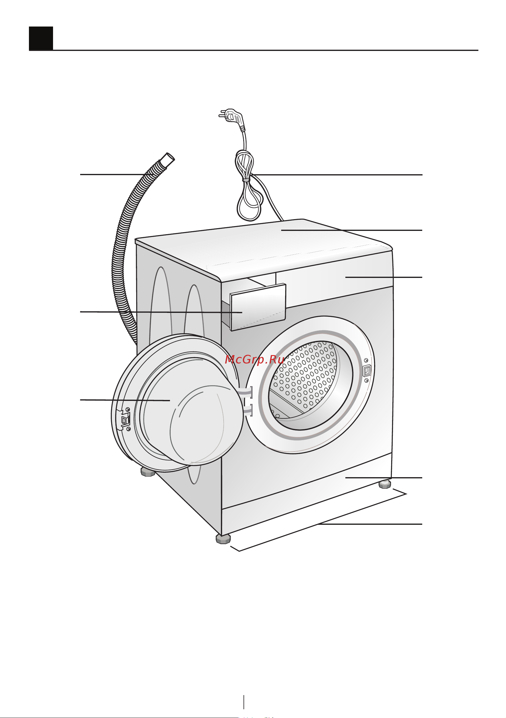 Beko WMB 81241 PTLMC [4/72] Your washing machine