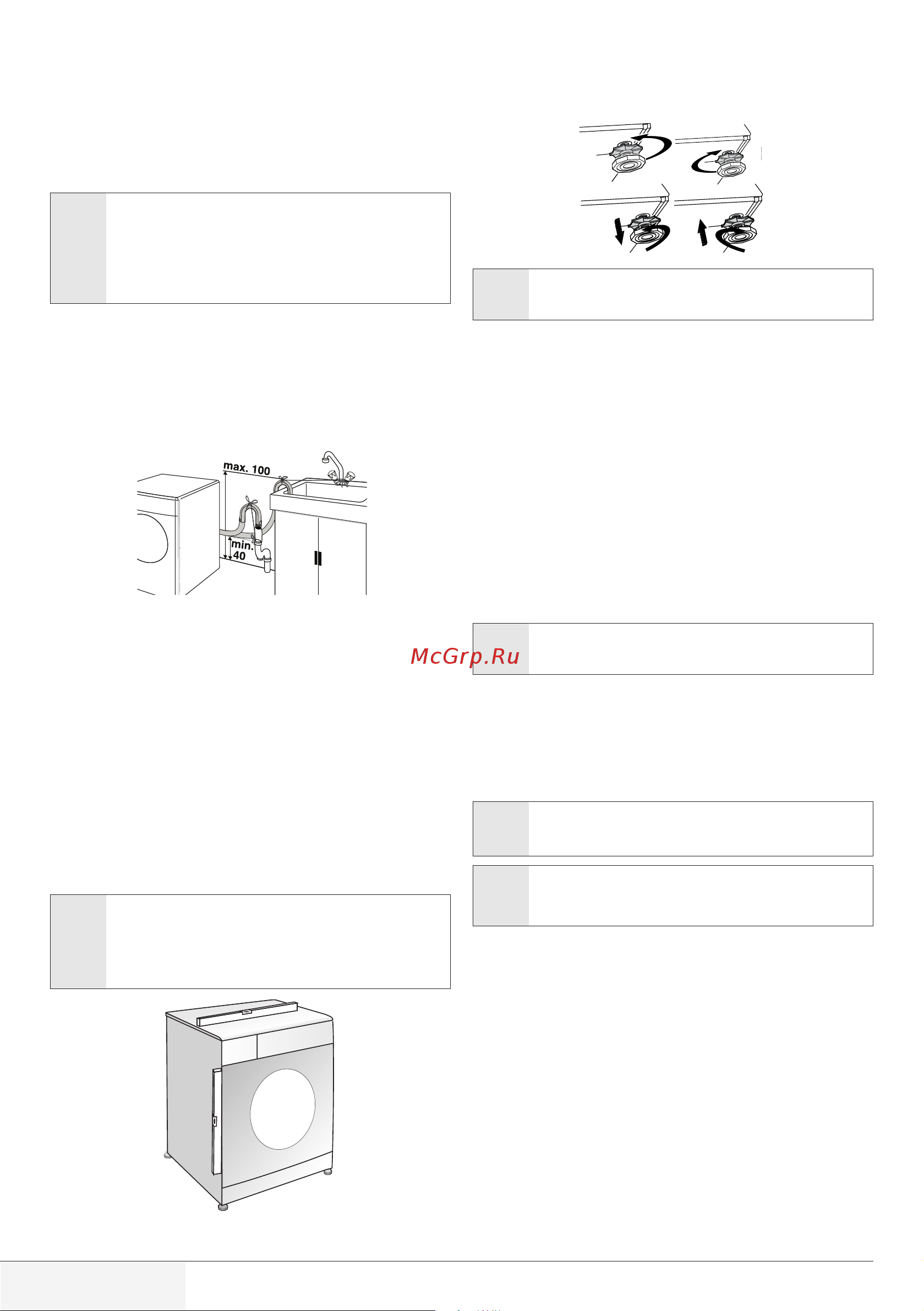 Beko WML 61221 M [4/76] Connecting to the drain