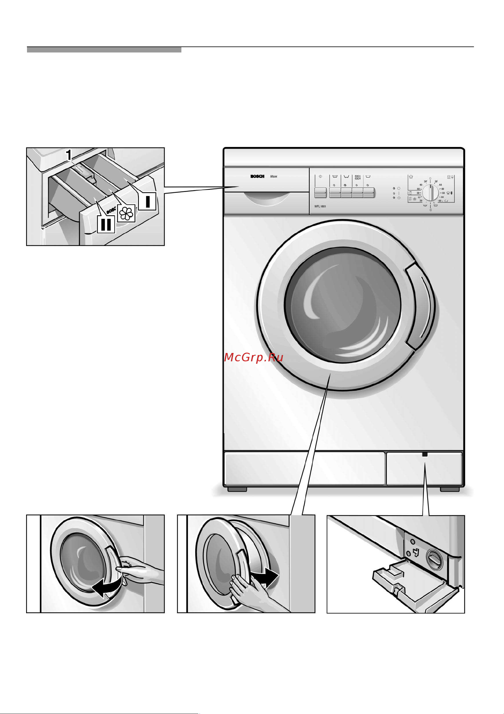 Bosch WFL 1601BY(Maxx) Руководство по эксплуатации онлайн [8/52] 717407