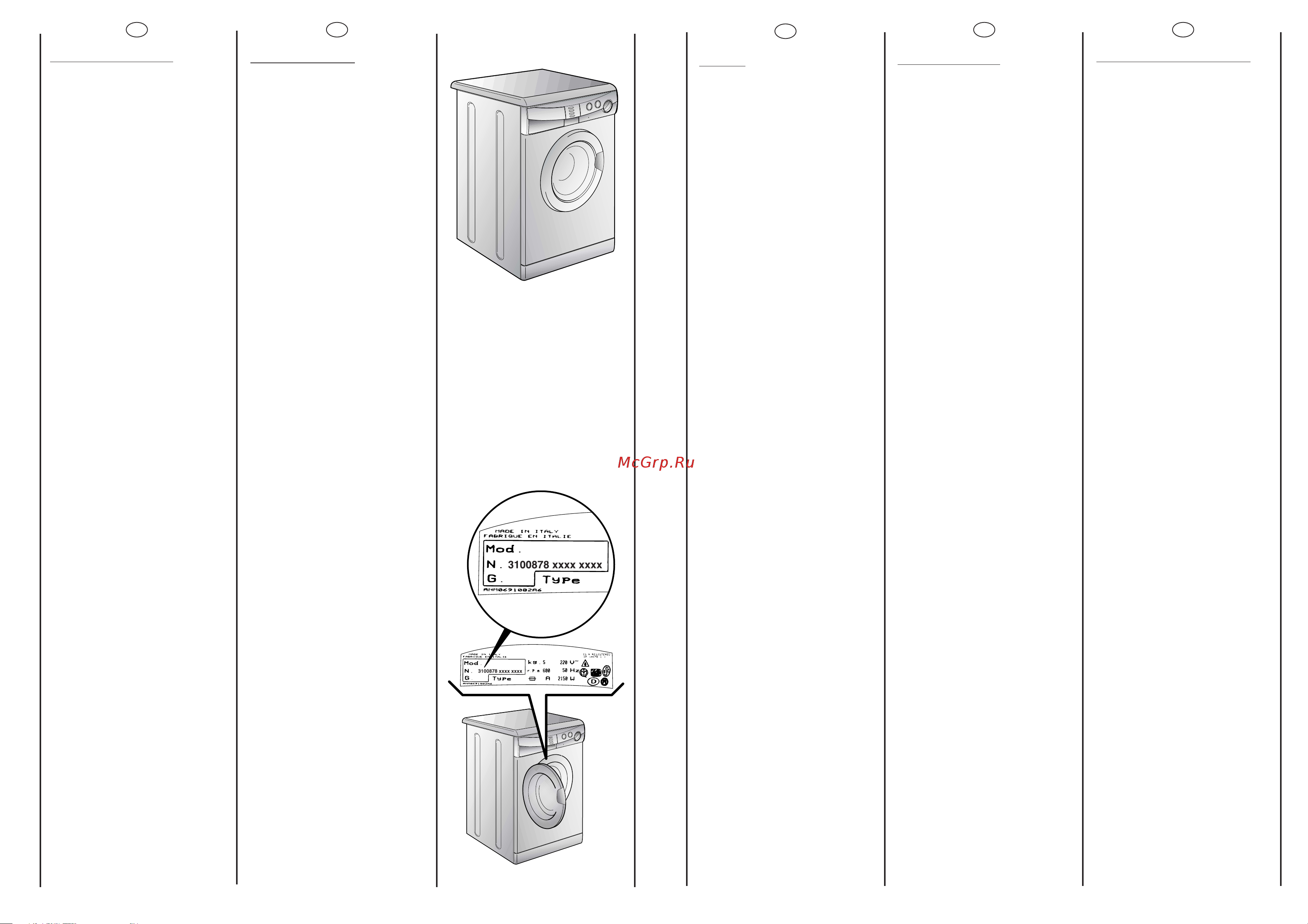 Candy CSNE 82 T [2/33] Complimenti