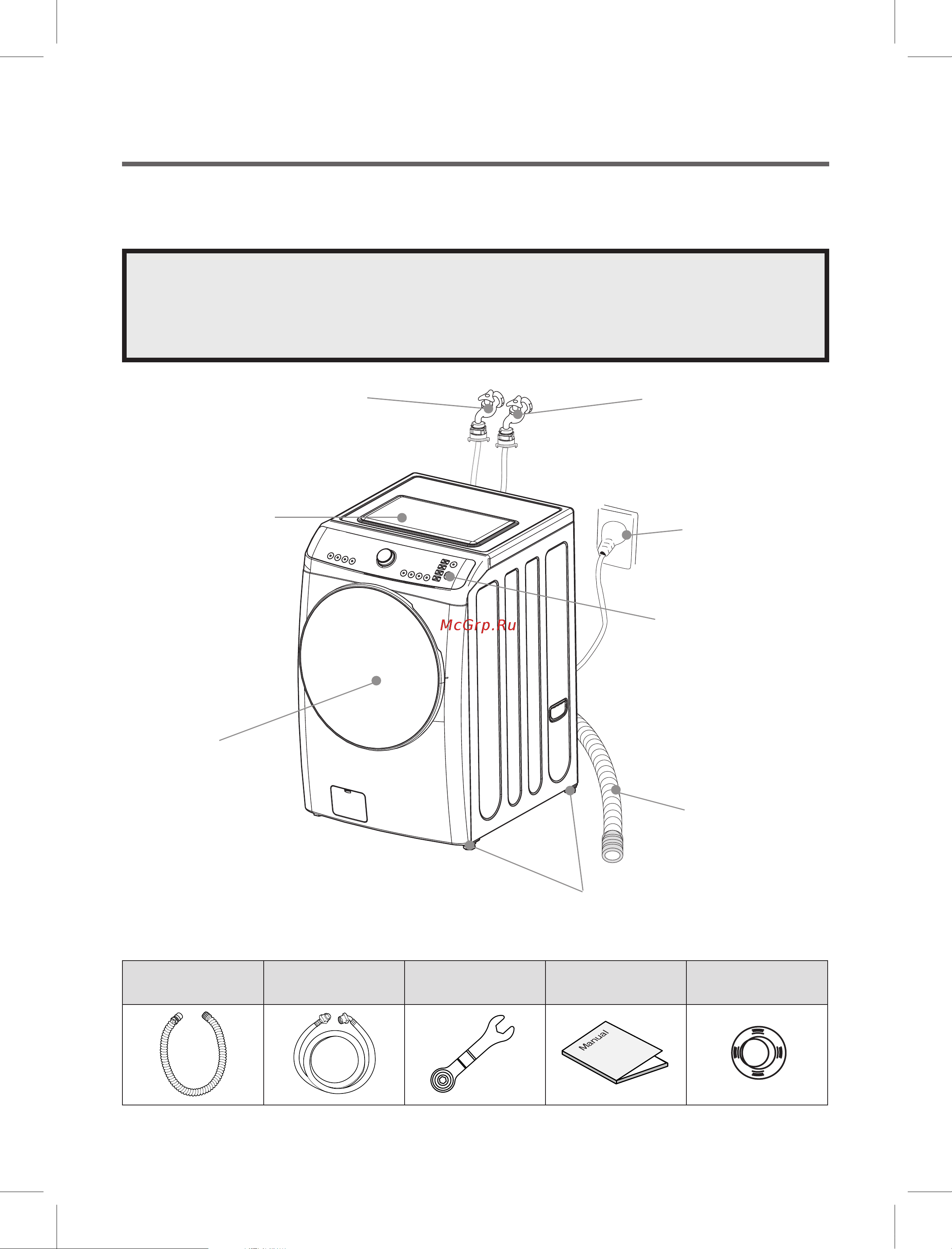 Daewoo DWC-PHU12Y1P [2/37] Детали и функции