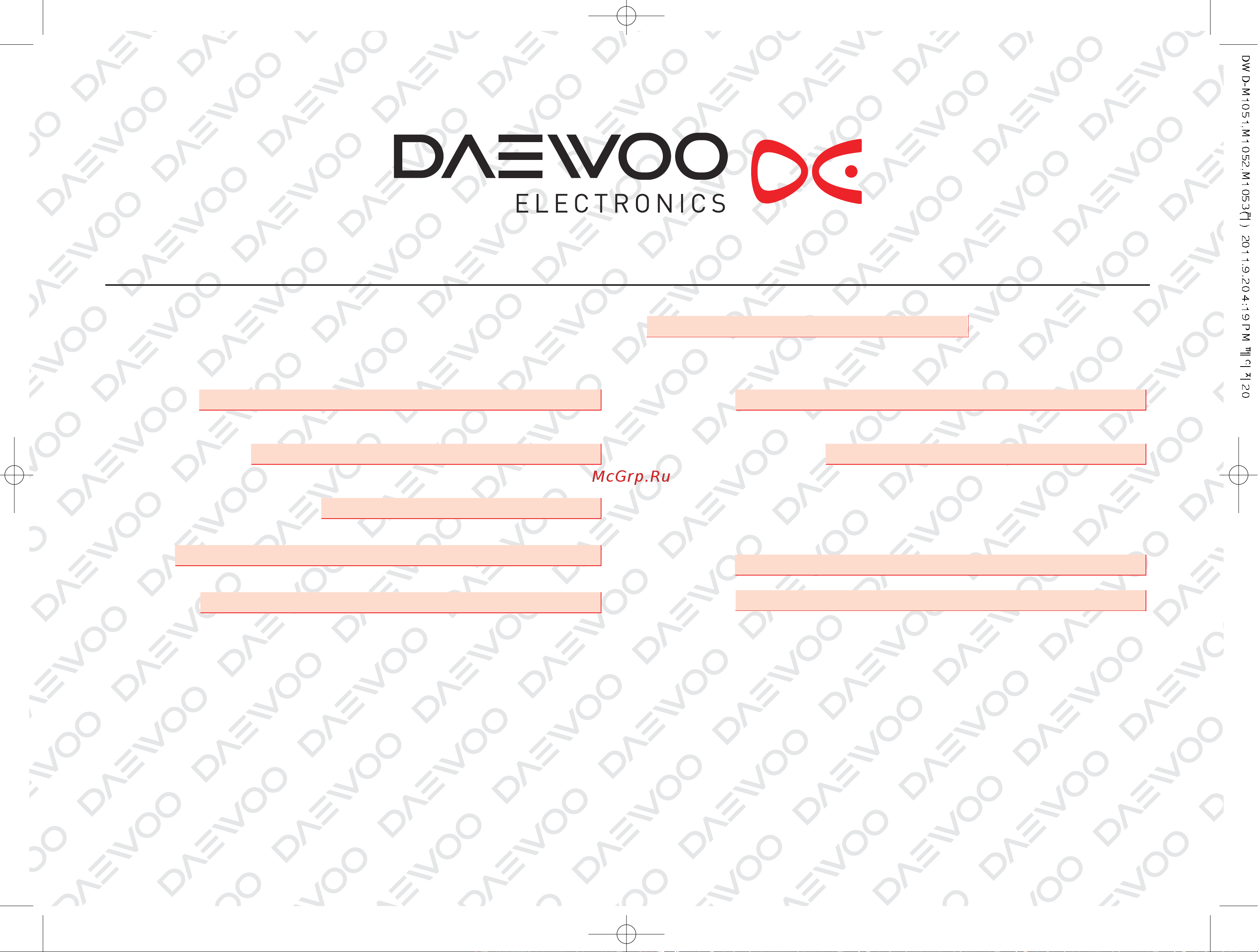 Daewoo DWD-M1053 [20/28] Éapahtàâhõâ taãoh