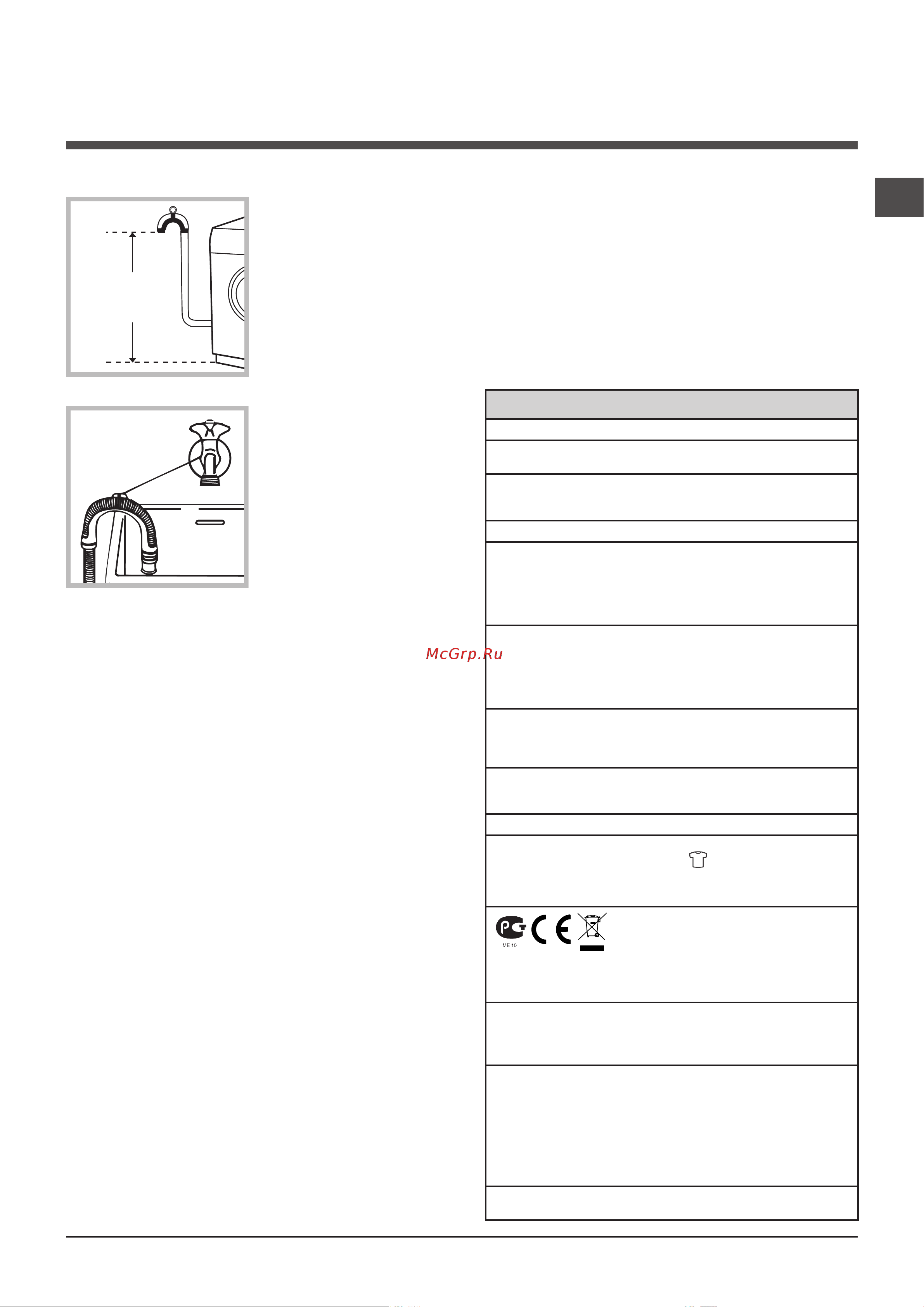 Hotpoint-Ariston WMD 11419 [3/24] Первый цикл стирки