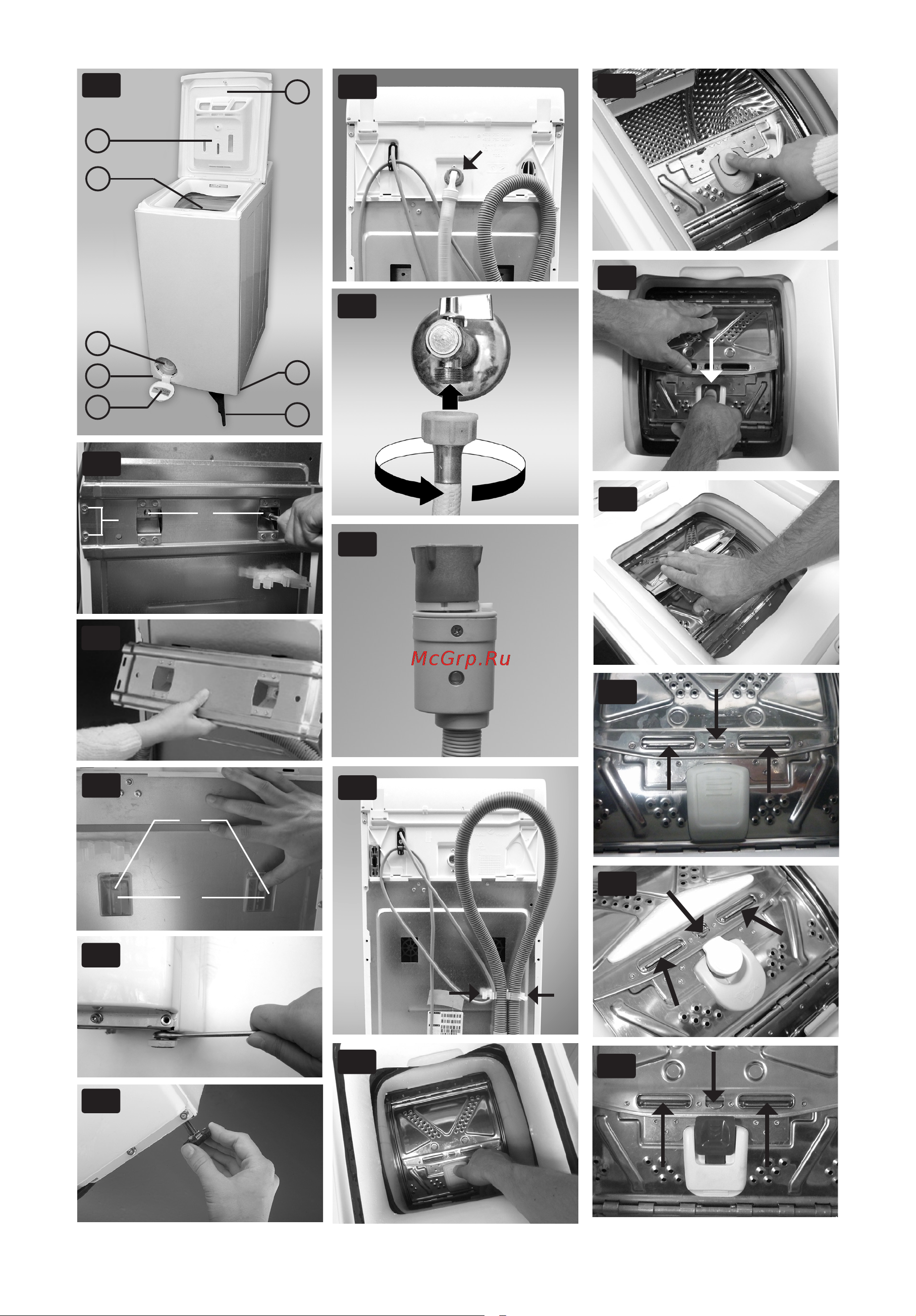 Hotpoint-Ariston WMTF 622 H EU Руководство по эксплуатации онлайн [3/15] 718023