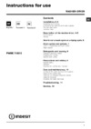 Indesit PWDE 7125S Руководство по эксплуатации