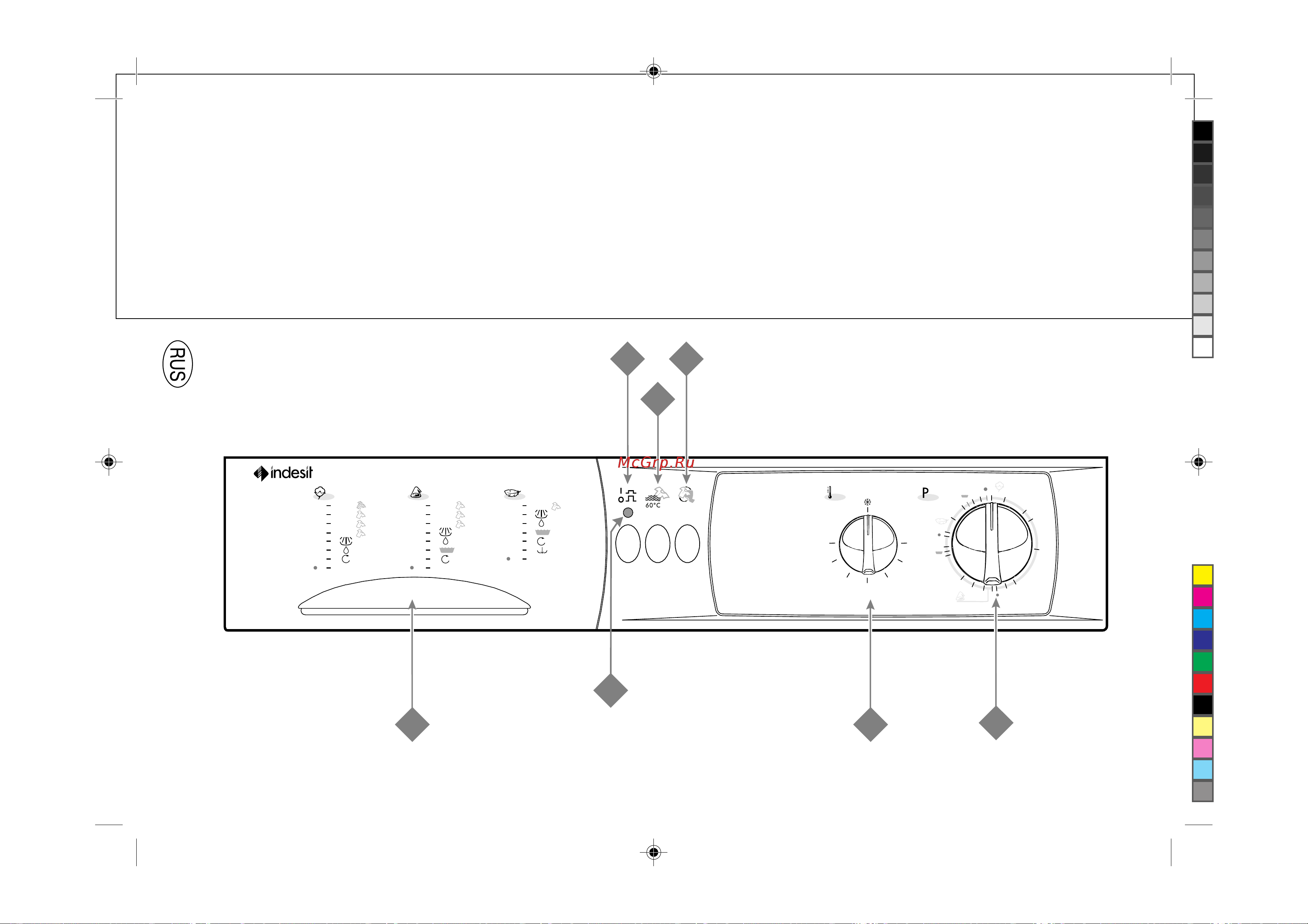 Indesit WG 624T (TX) Руководство по эксплуатации онлайн [17/26] 718087