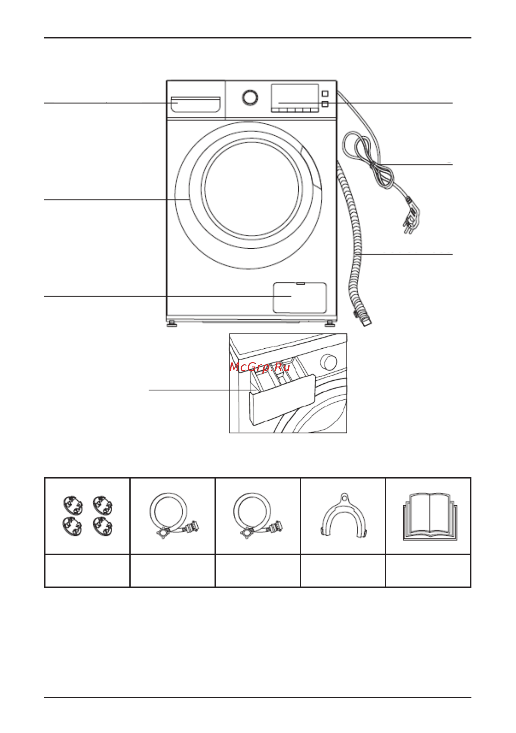 Korting KWM 49IT1470 White [5/24] Описание прибора